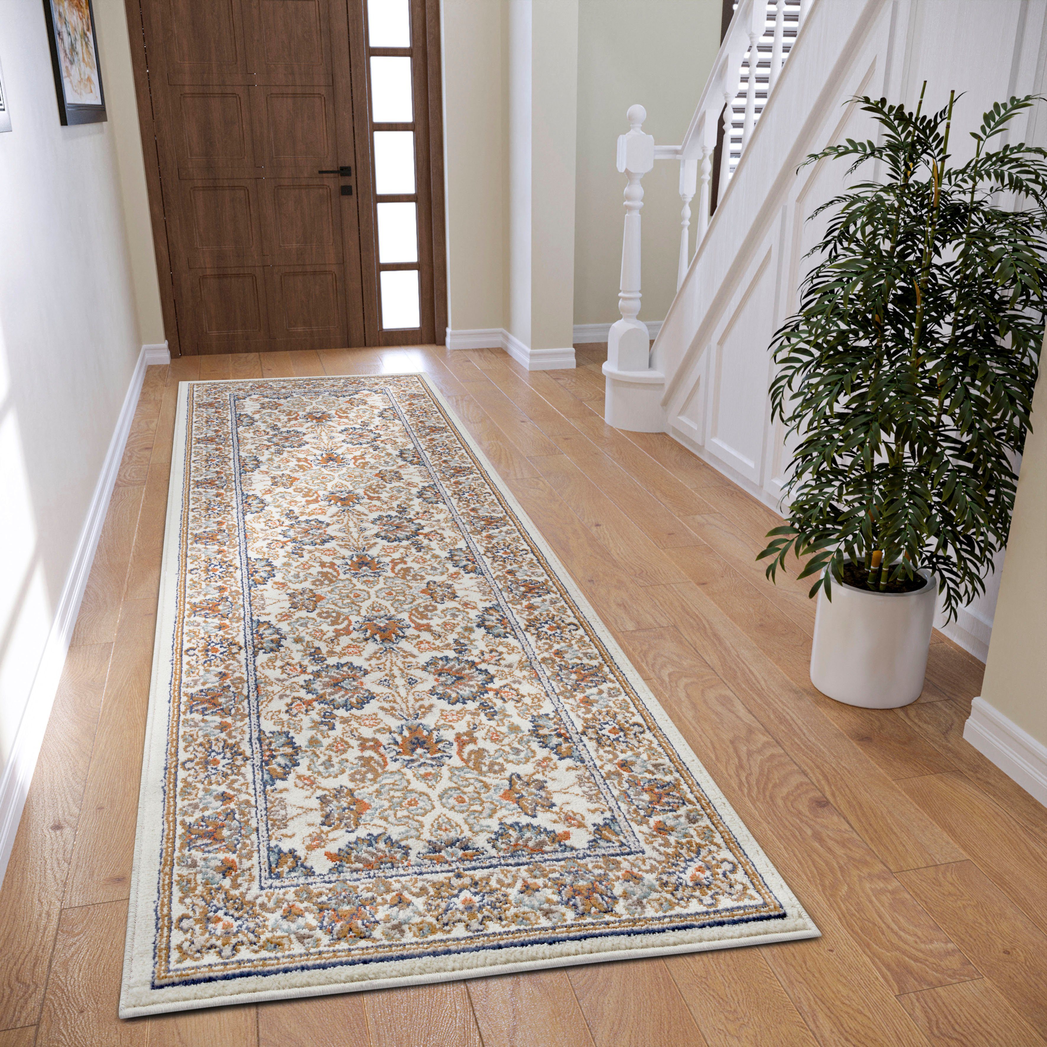 Läufer Orient Teppich Saraceni, HANSE Home, rechteckig, Höhe: 8 mm, Orientalisch, Orient, Kurzflor, Wohnzimmer, Schlafzimmer, Esszimmer