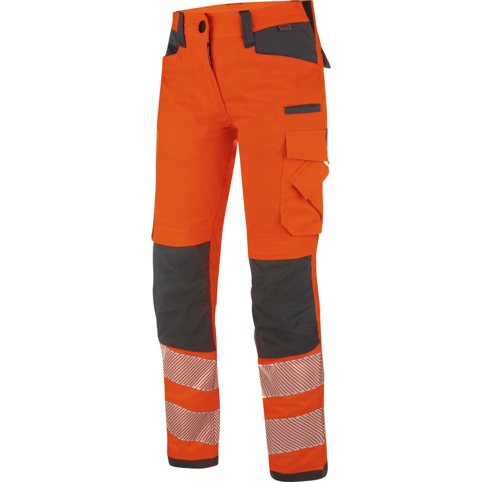 Würth MODYF Arbeitshose Neon EN 20471 1 Hi-Vis Bundhose für Damen Professionelle Damen HI-VIS Arbeitshose