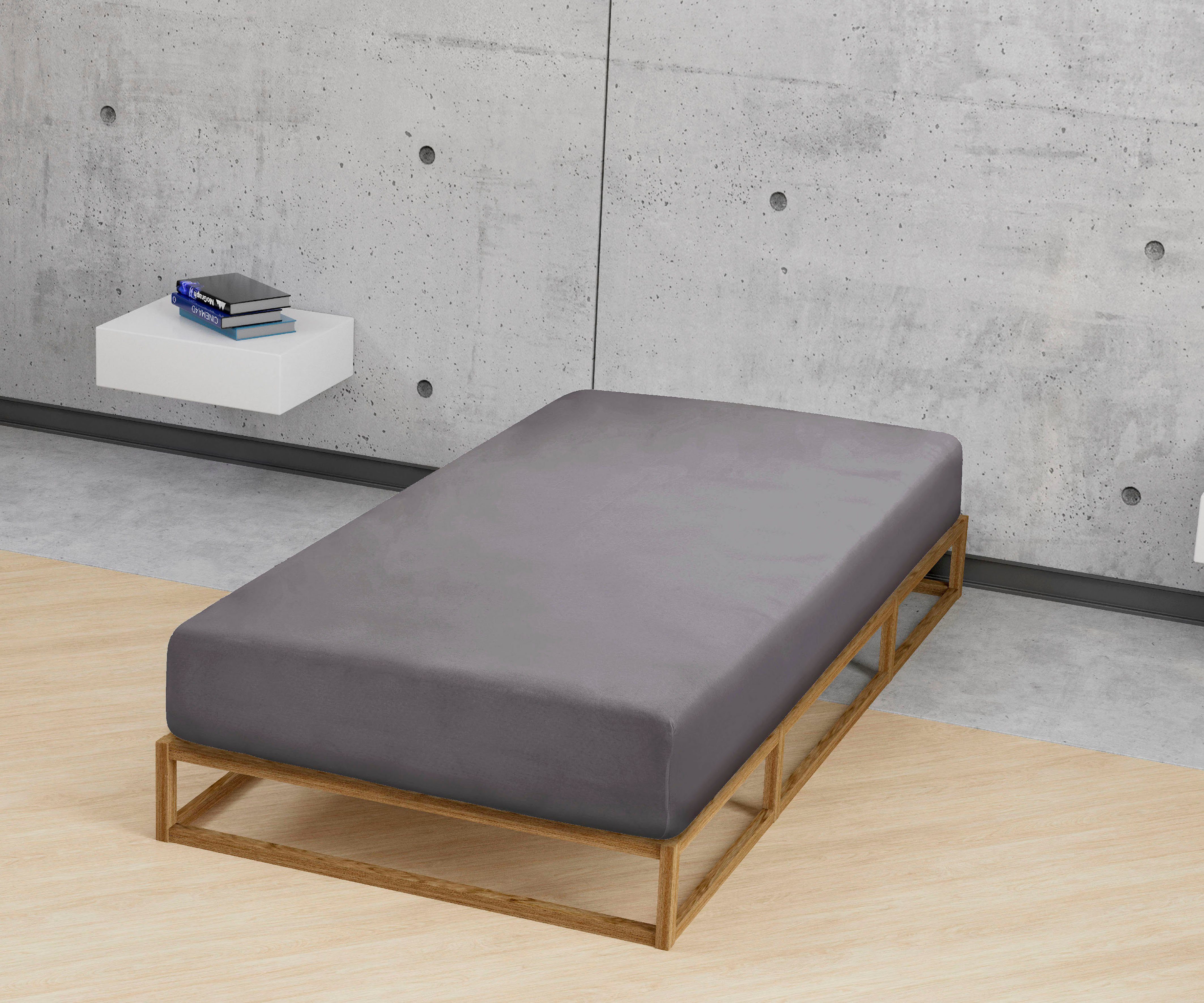 Biberna Spannbettlaken Marc in Gr. 70x140 cm für Kinder, Jersey, Gummizug: günstig online kaufen