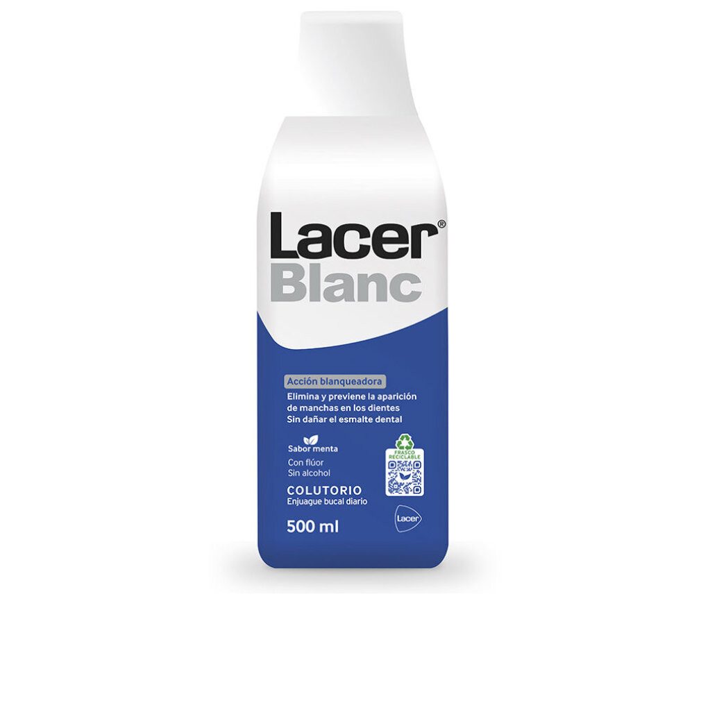 LACER Mundspülung blanc Minz-Mundwasser 500ml, (Packung)