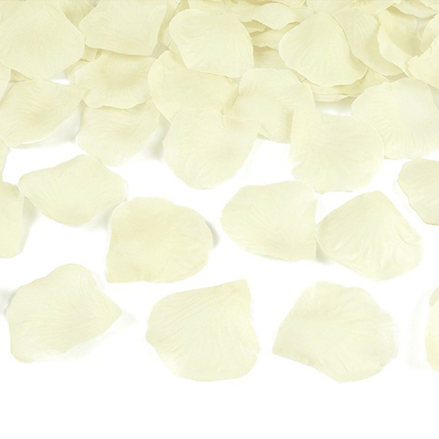 partydeco Streudeko 100 Rosenblätter aus Stoff – Ø 5 cm