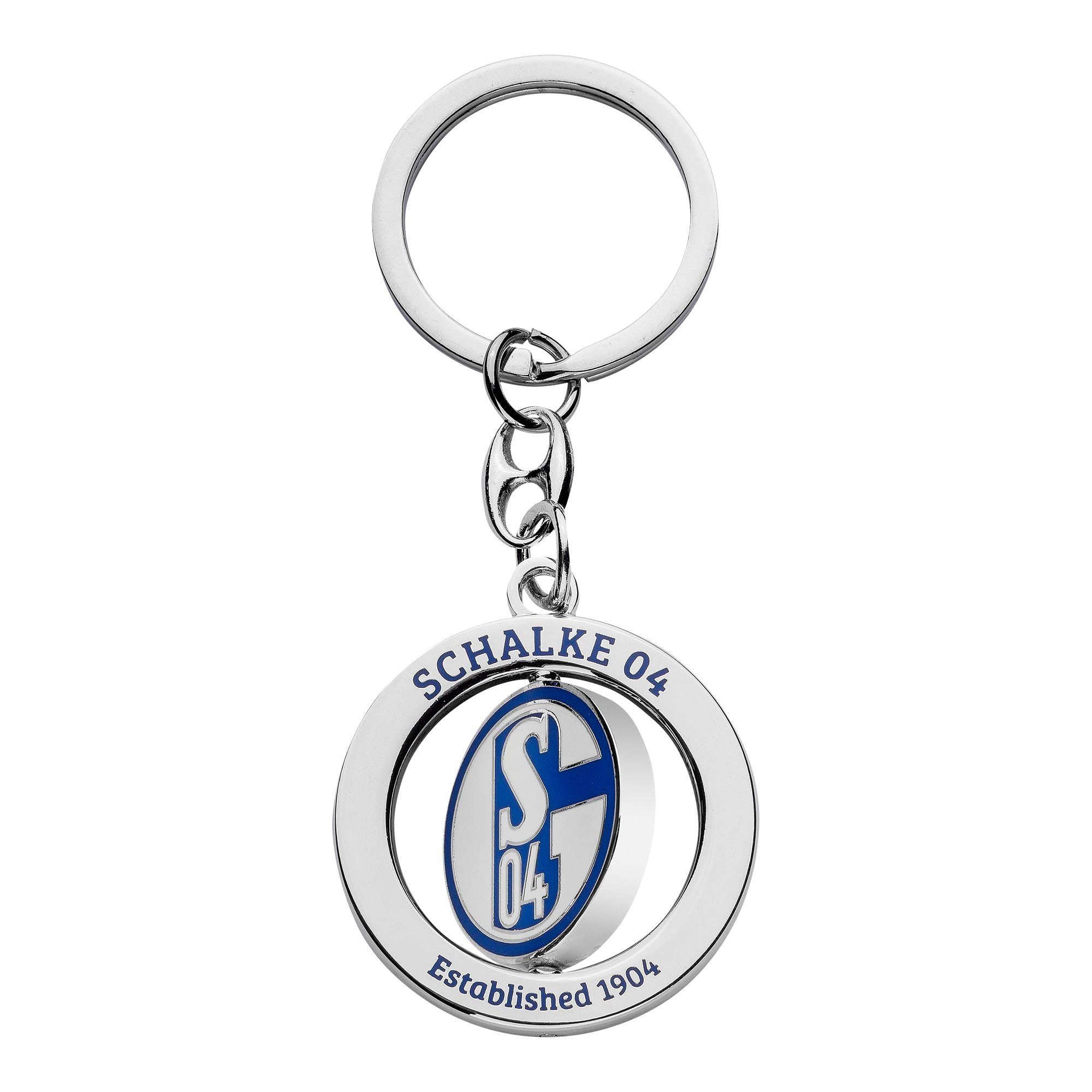 FC Schalke 04 Schlüsselanhänger Schlüsselanhänger Spinning (1-tlg) günstig online kaufen