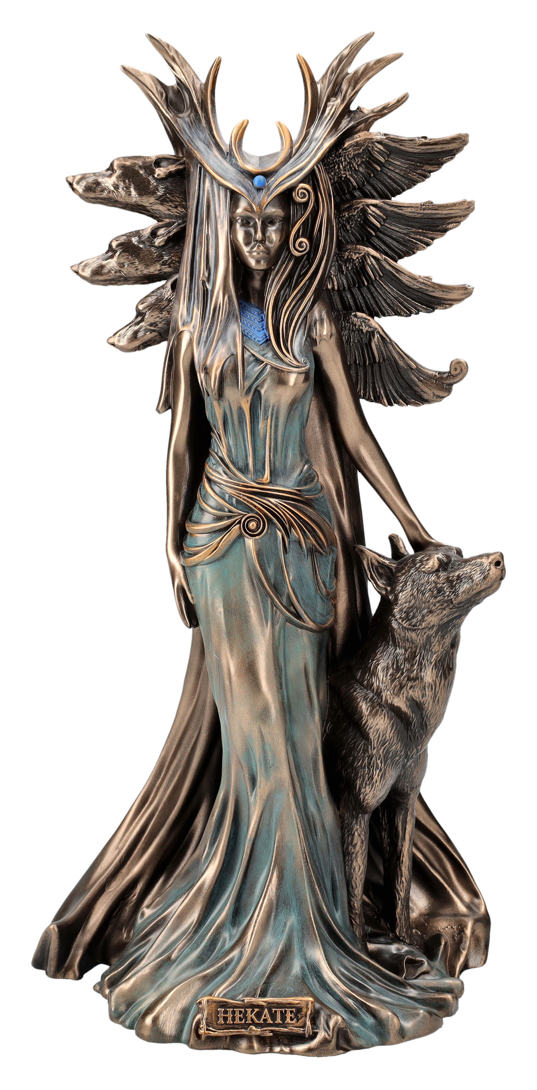 Figuren Shop GmbH Fantasy-Figur Hekate Figur groß by Marc Potts - Nemesis Now - Mythologie Dekofigur