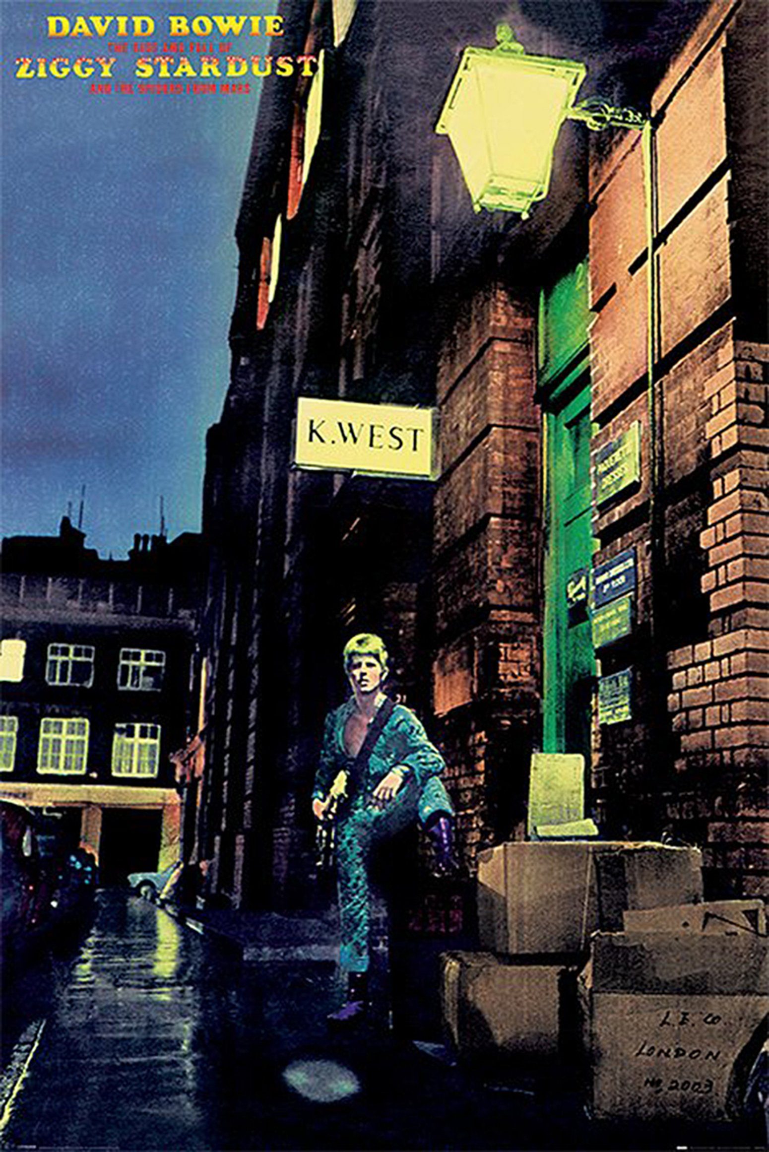 PYRAMID Poster David Bowie Poster Ziggy günstig online kaufen