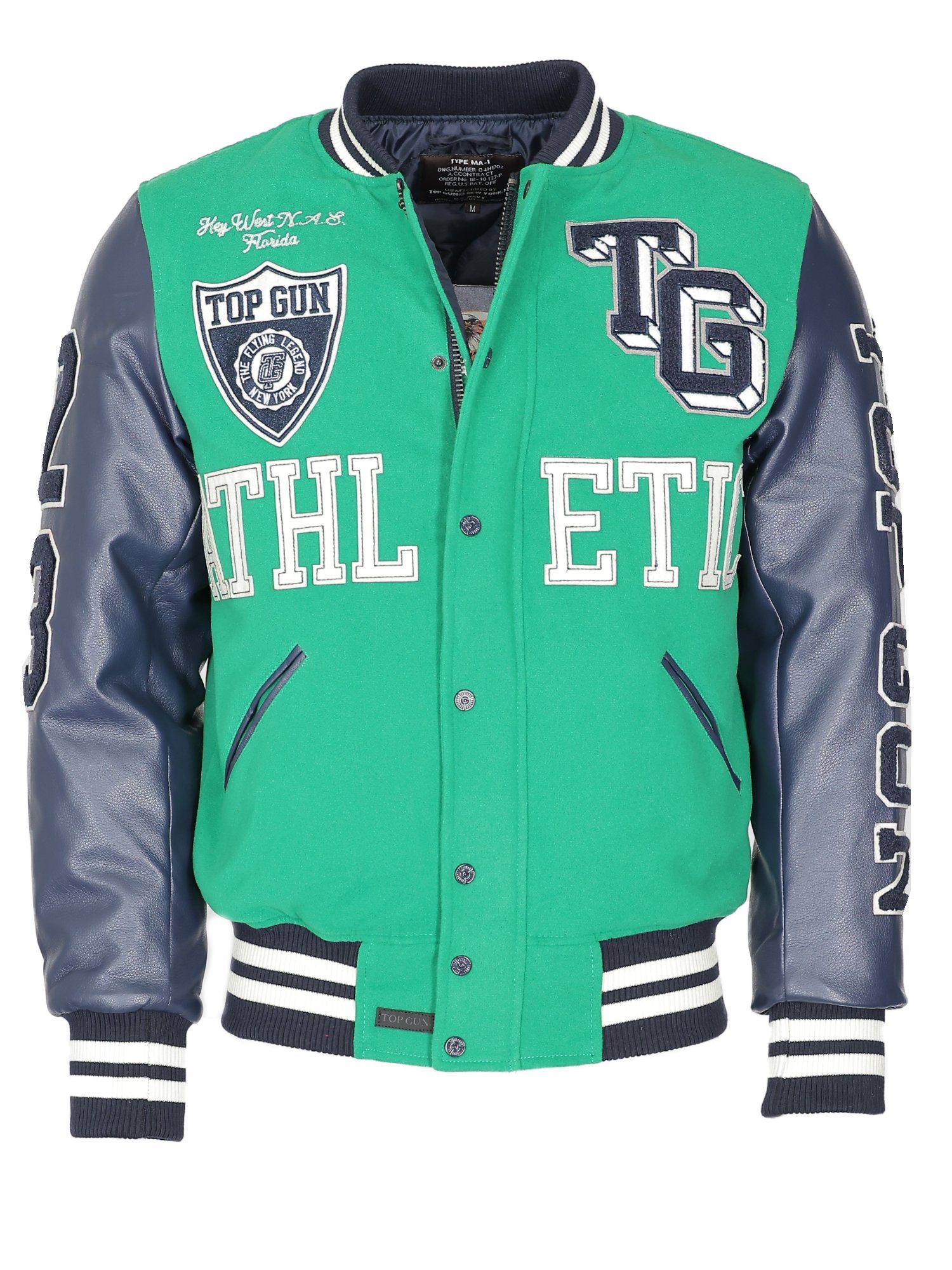 TOP GUN Collegejacke TG23001 günstig online kaufen