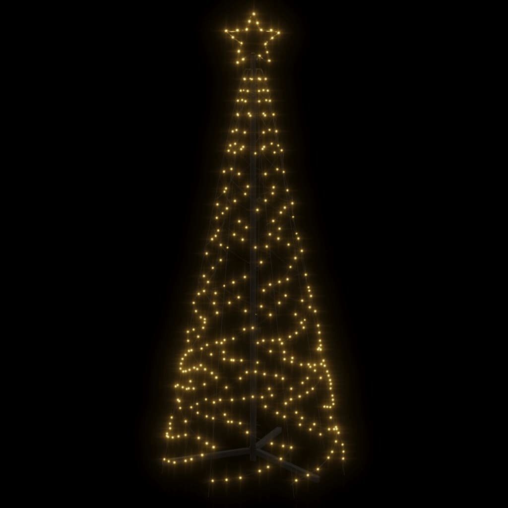 vidaXL LED Baum cm Warmweiß 70x180 LED-Weihnachtsbaum 200 Kegelform LEDs