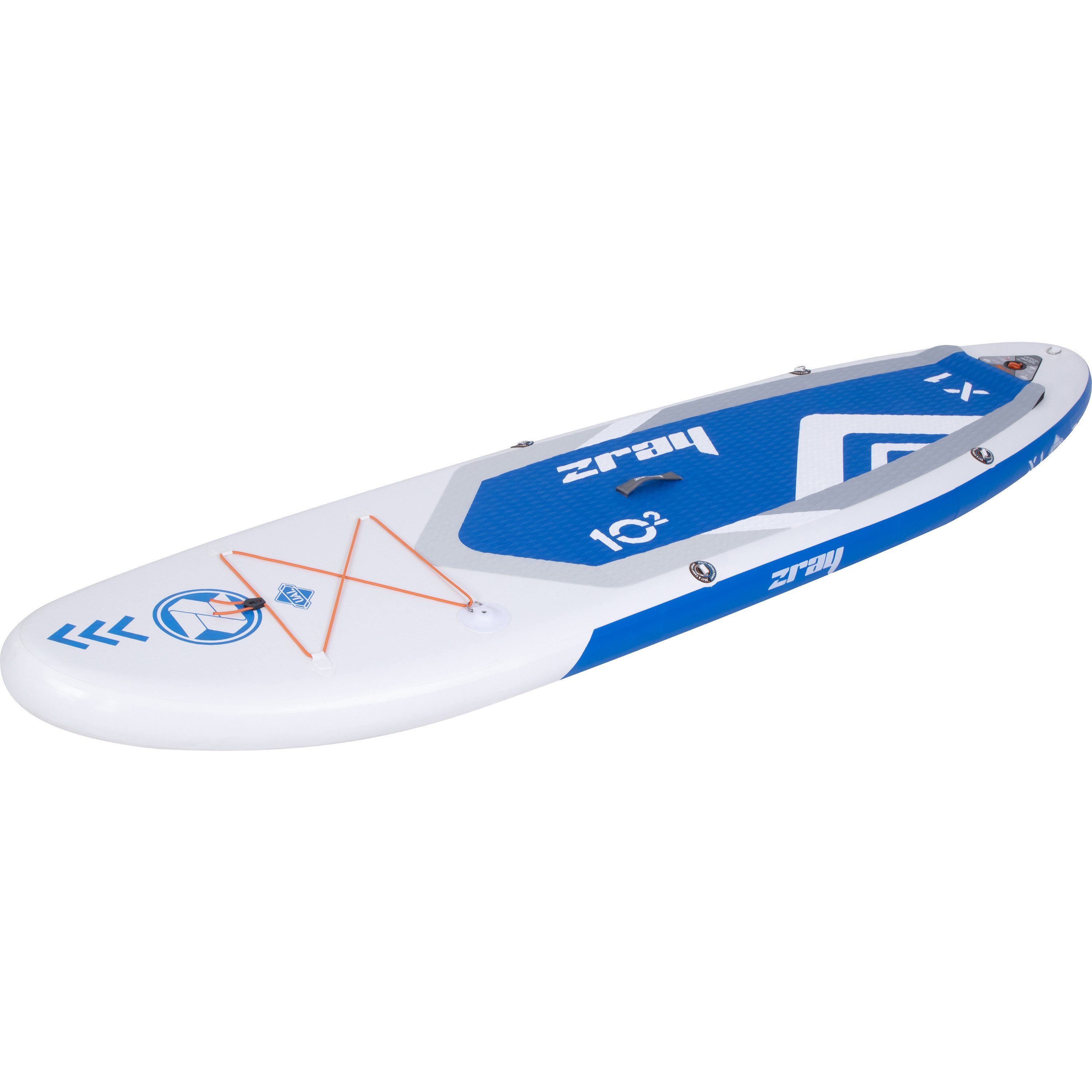 zray Inflatable SUP-Board X1 Premium SUP Board mit Paddel Komplettset 310x81x15 cm, All Around Advanced, (Starkes Allround-SUP für Familien und Fortgeschrittene, 6 tlg., Stand Up Paddling Board Komplettset), für alle Gewässer geeignet