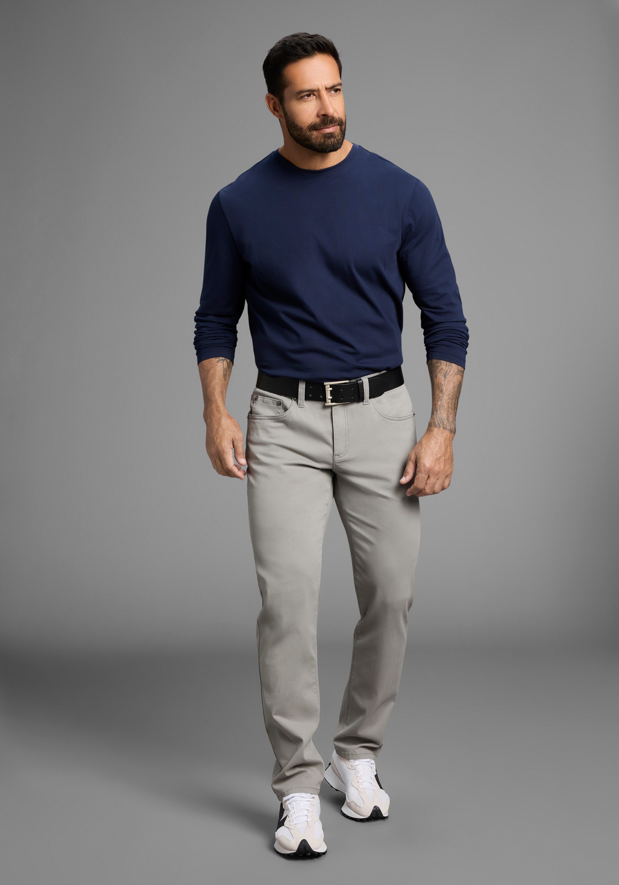 Man's World 5-Pocket-Hose Stretchhose mit Dehnbund – Bild 4 von 5