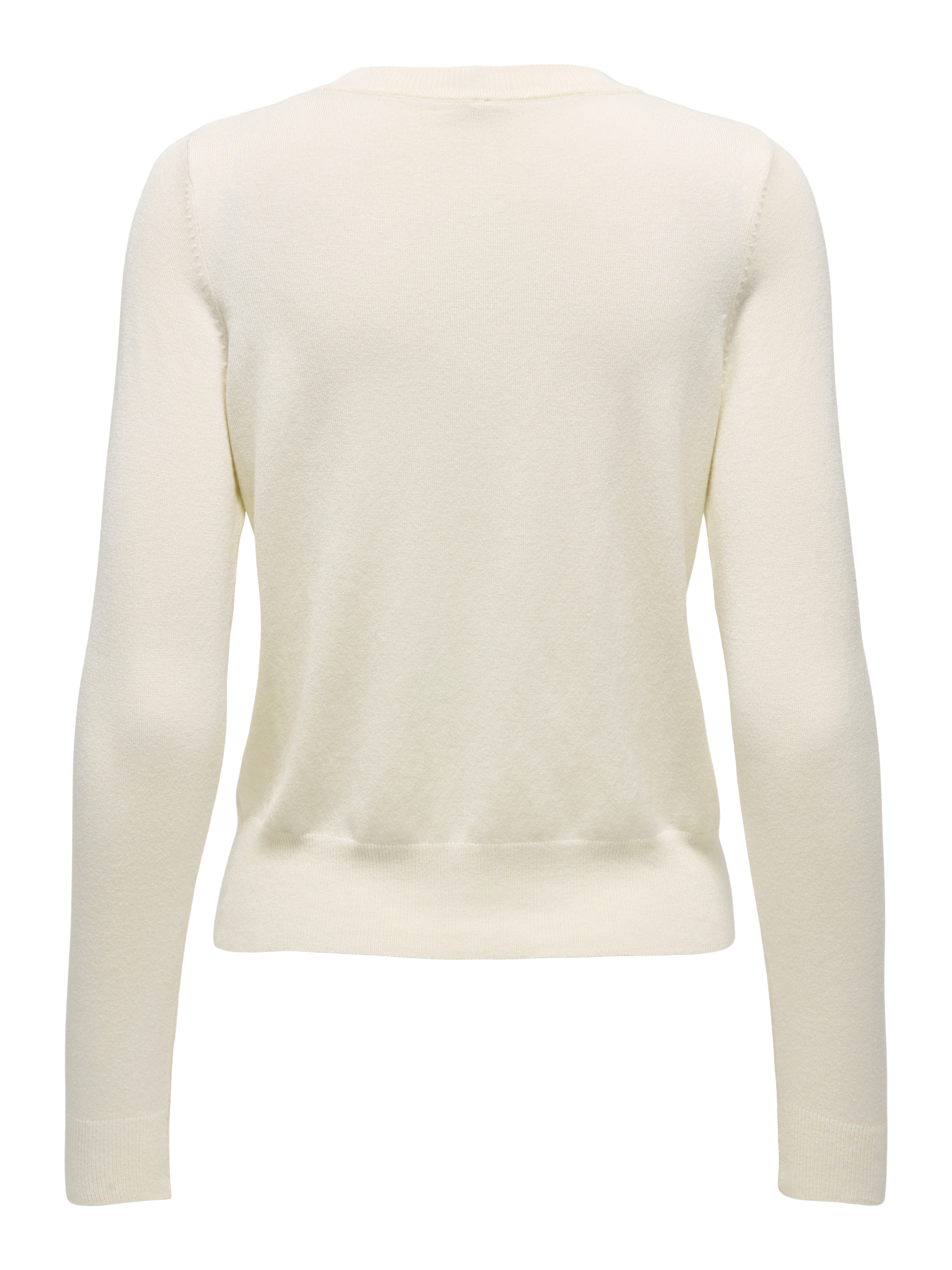 ONLY Rundhalspullover ONLVENICE LIFE LS PEEKABOO BLING CC KNT