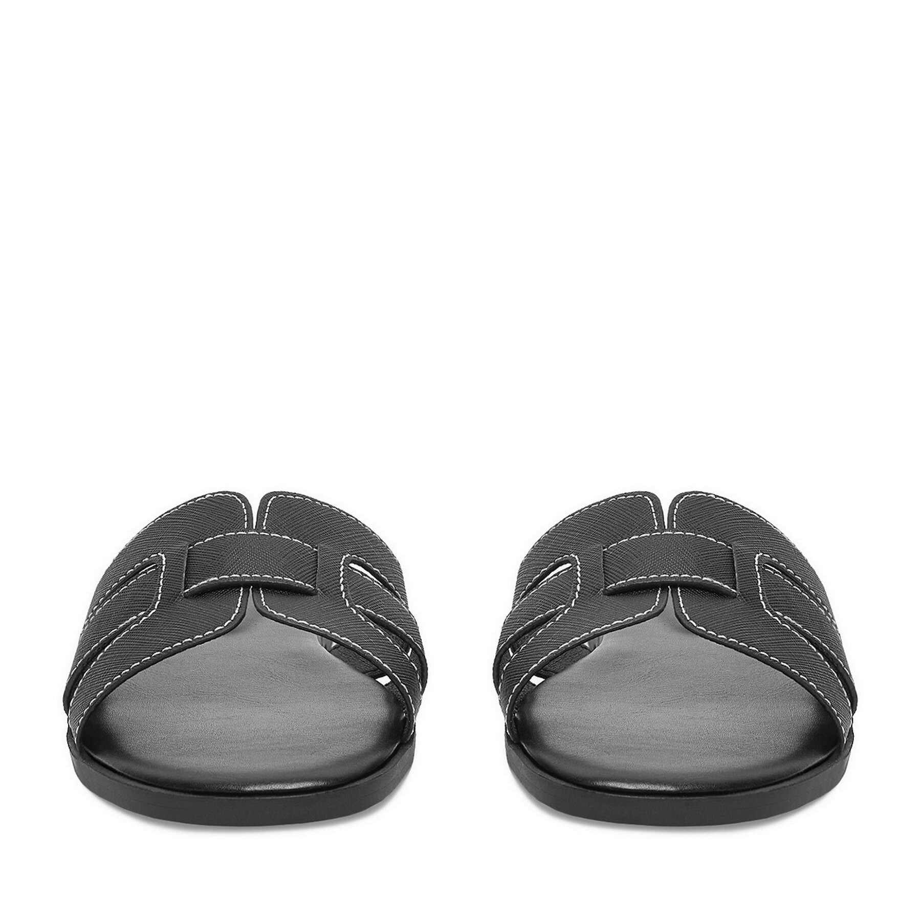 Jenny Jenny Damen Flip-Flops Schwarz Badepantolette