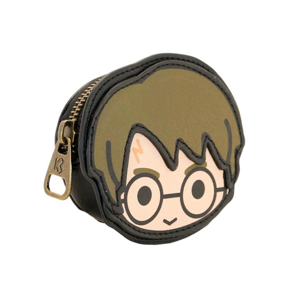 Karactermania Geldbörse Chibi Face kleiner Geldbörse, Kompaktes Format, Einzelfach, Innenfutter