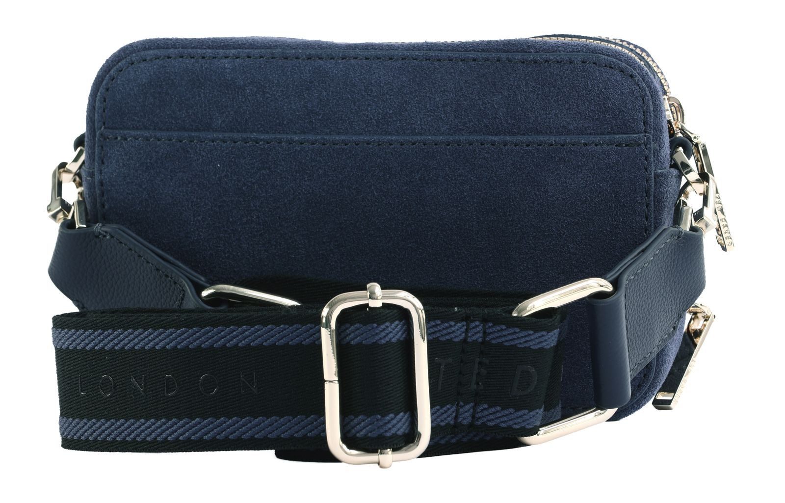 Ted Baker Umhängetasche Webbing Suede Crossbody Camera Bag, aus echtem Leder