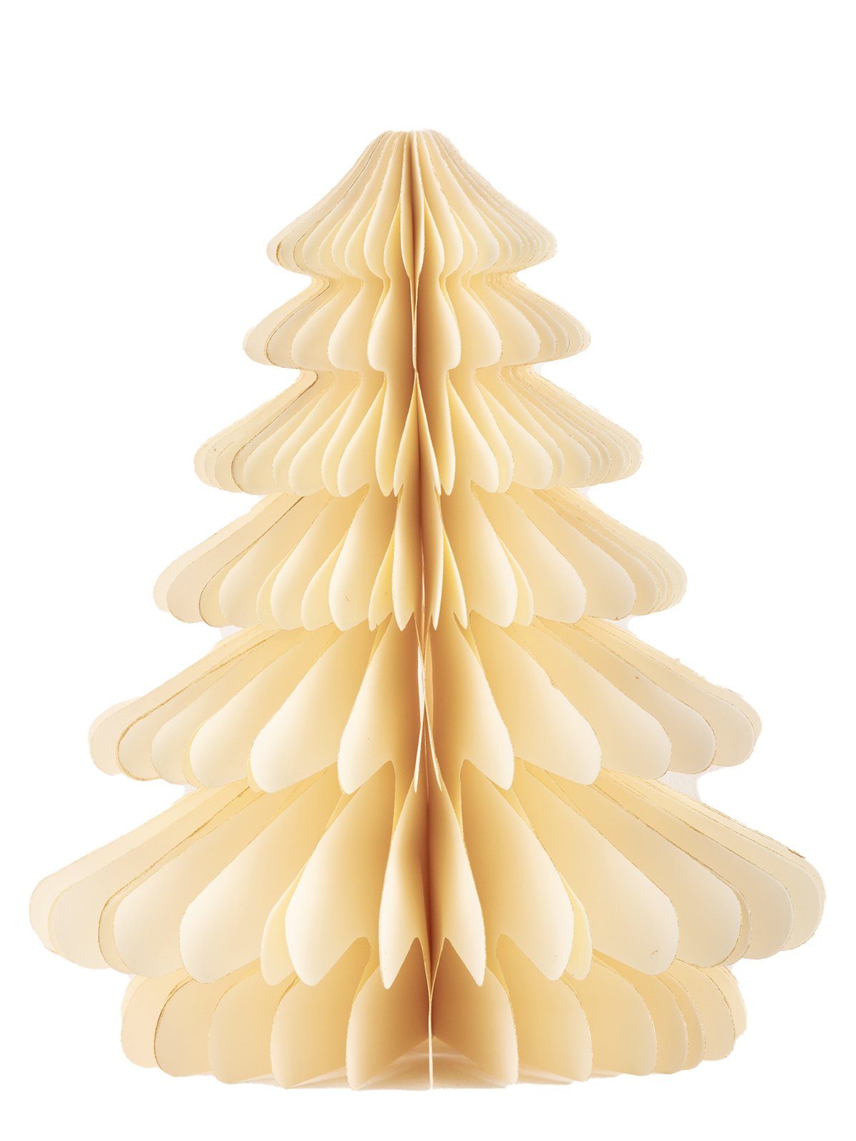 coopz Weihnachtsbaumkugel Papier Tanne Aufsteller rund groß