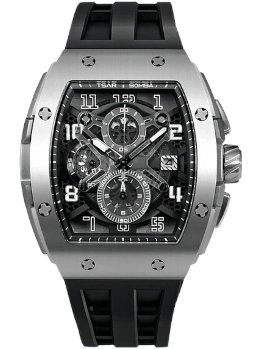 Quarzuhr Tsar Bomba TB8211Q-01 Herrenuhr Elemental Chronograph 46mm 5ATM Tsar Bomba TB8211Q-01 Herrenuhr Elemental Chronograph 46mm 5ATM