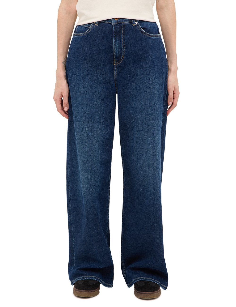 Weite Jeans Damen Style Luise Wide