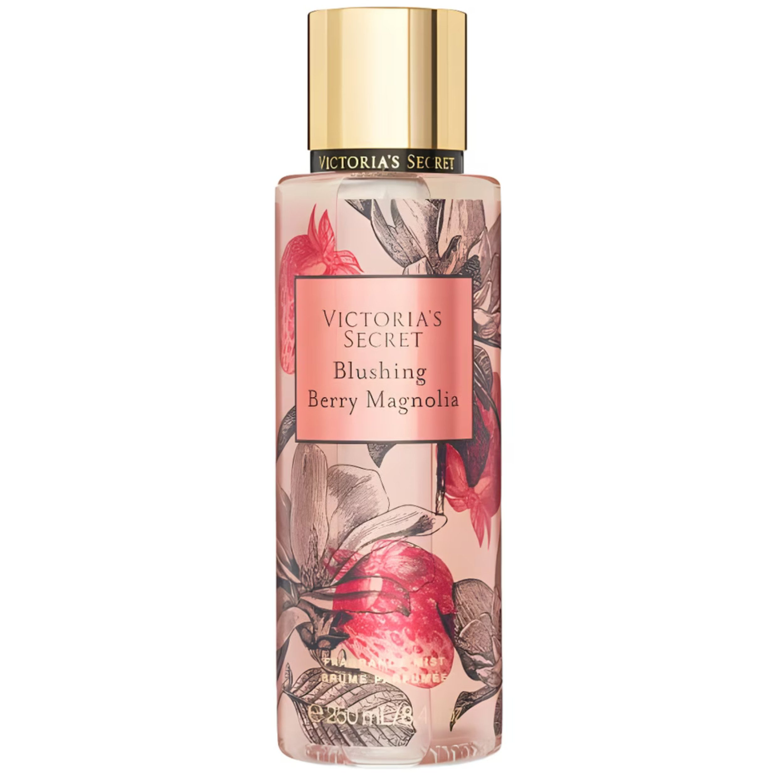Victorias Secret Körperspray Blushing Berry Magnolia 250ml, Fruchtig-blumiger Duft für jeden Tag