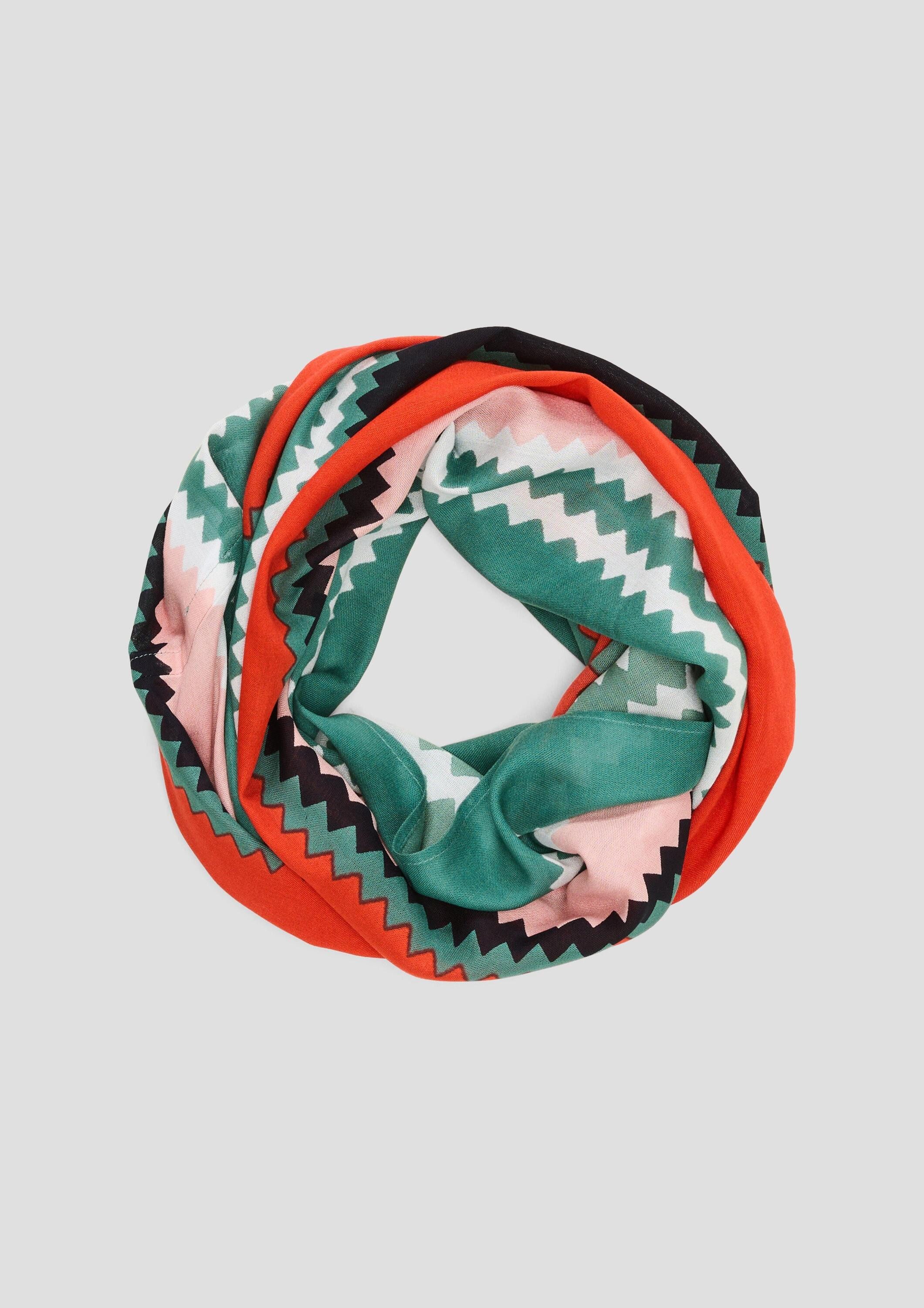 s.Oliver Loop Snood, Loop-Schal aus Viskose günstig online kaufen