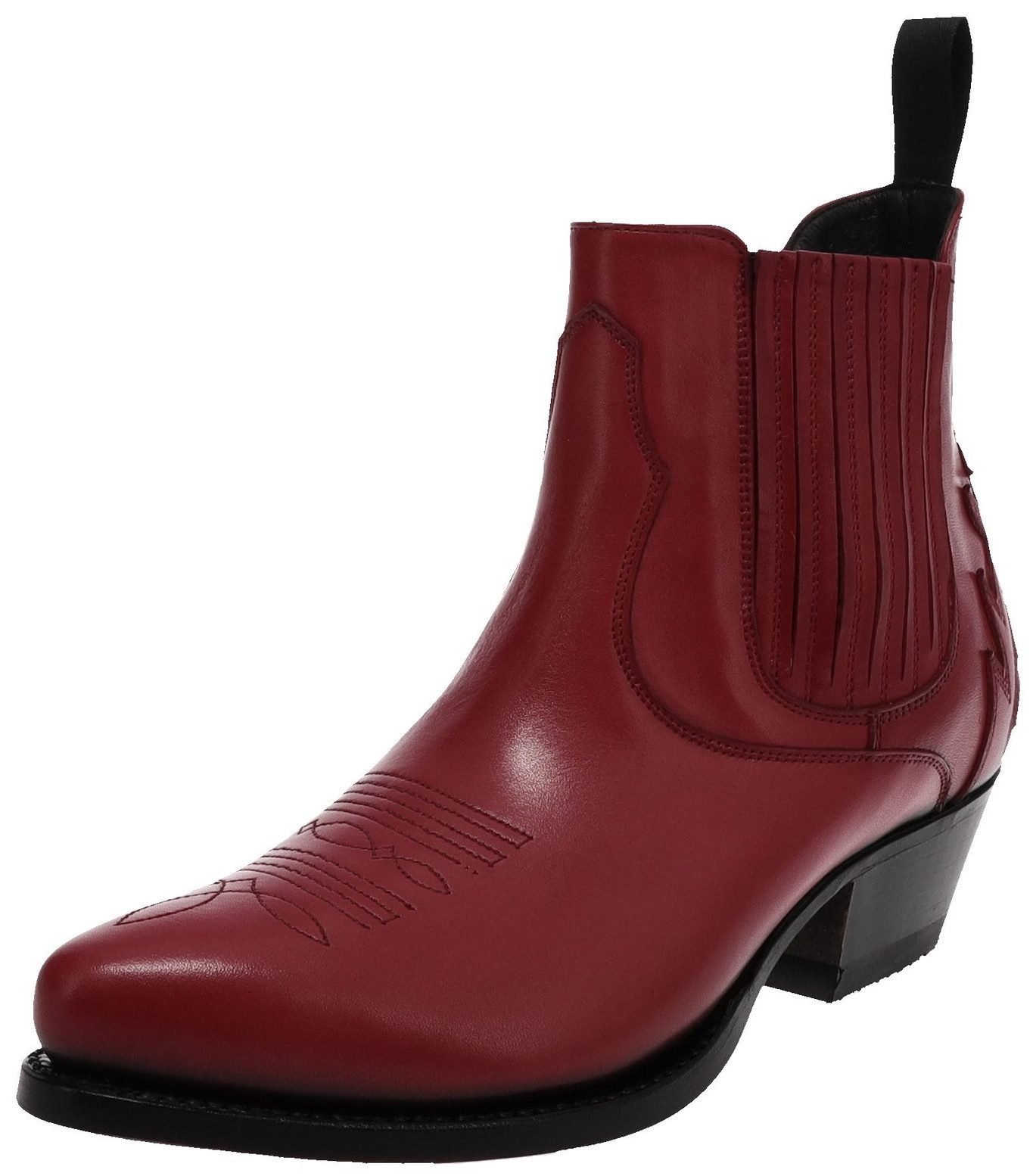 Mayura Boots 2487 Rojo Damen Westernstiefelette Rot Westernstiefelette