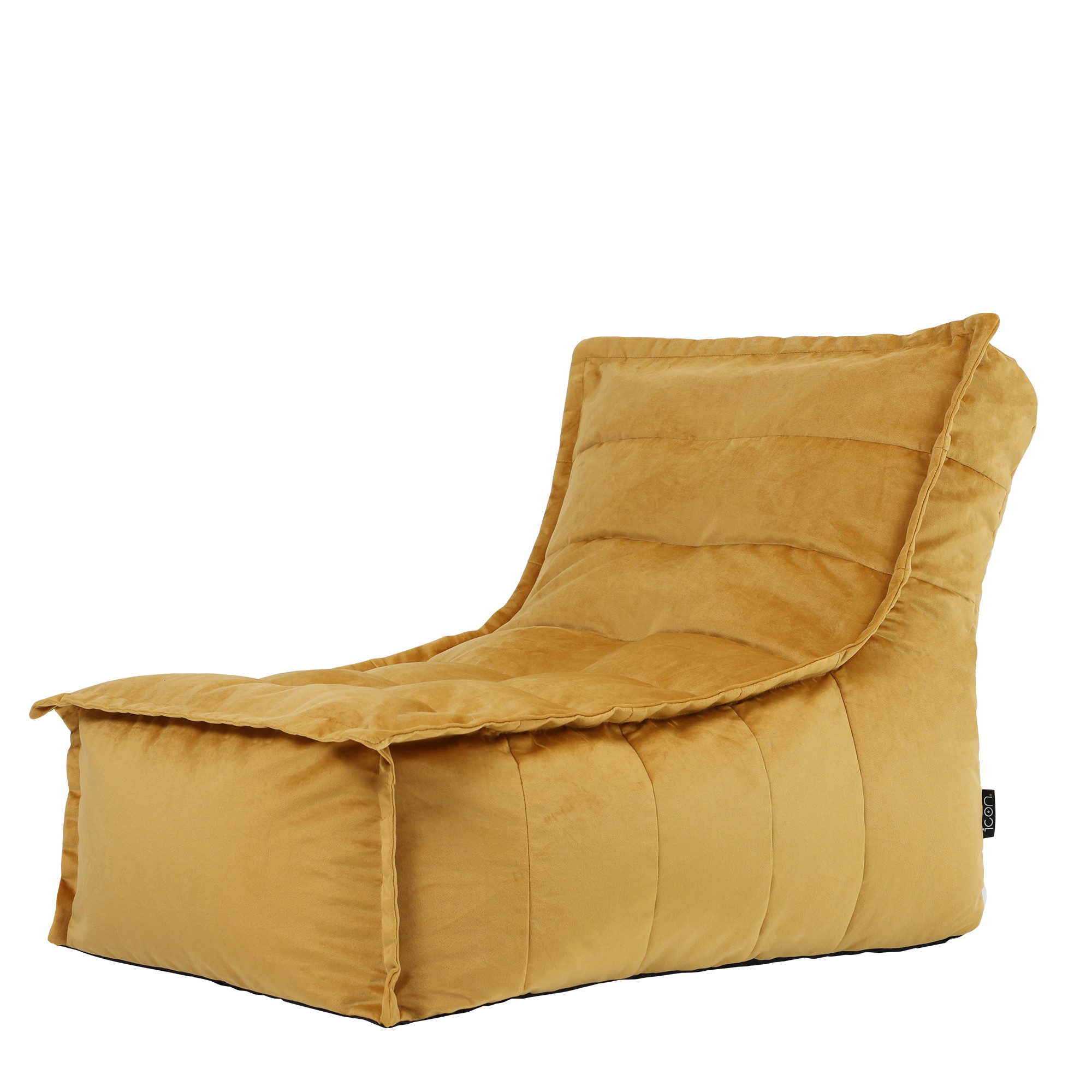 icon Sitzsack Liege aus Samt „Dolce“, 79x68x90cm, Made in Germany günstig online kaufen
