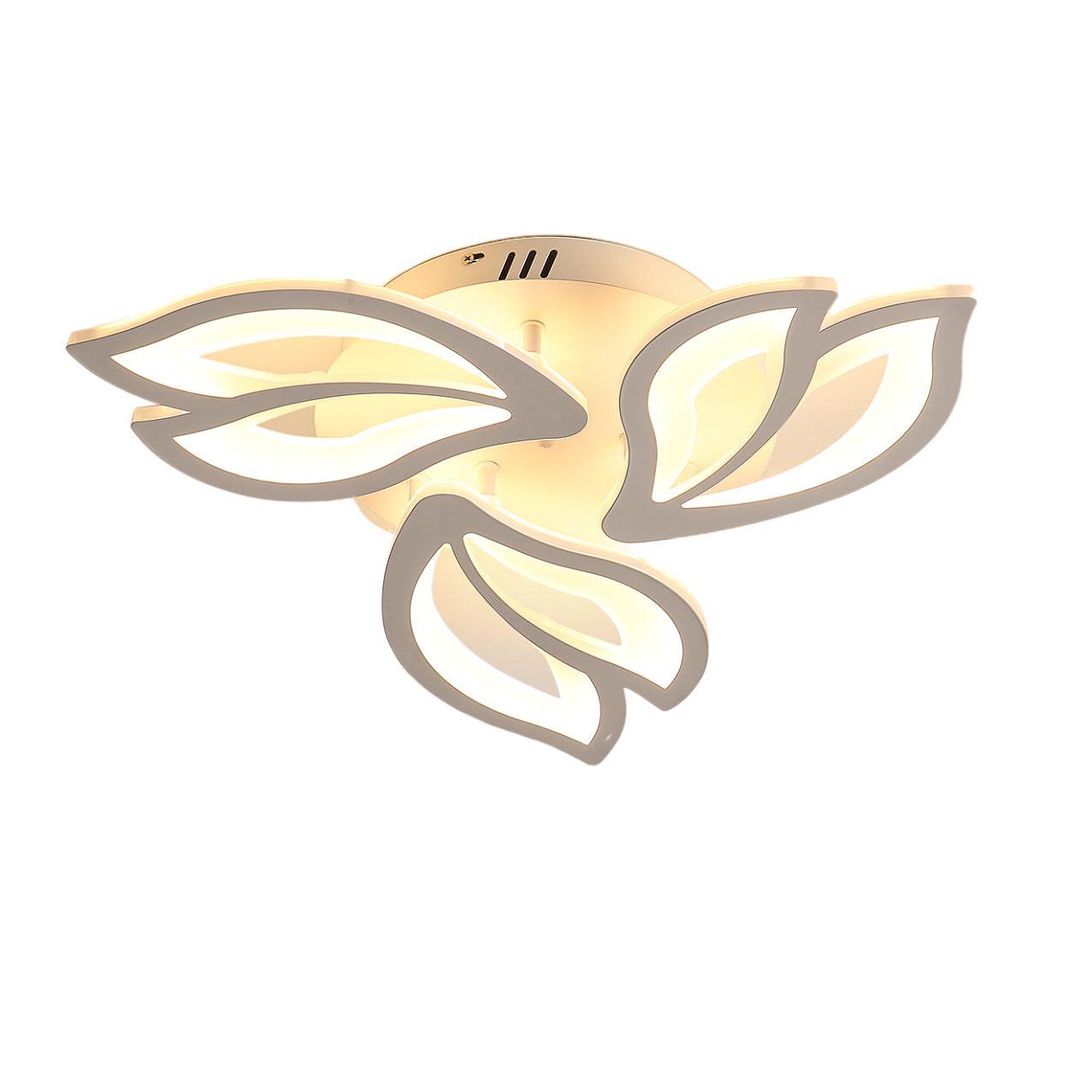 Riserva Deckenleuchte LED Schlafzimmerleuchte,3 köpfige Blütenblatt günstig online kaufen