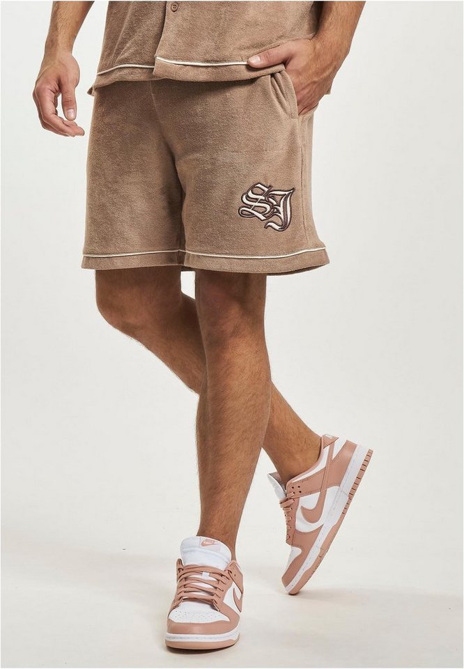 Sean John Stoffhose Herren JM232-013-02 SJ Old English Initials Frottee  Shorts (1-tlg)