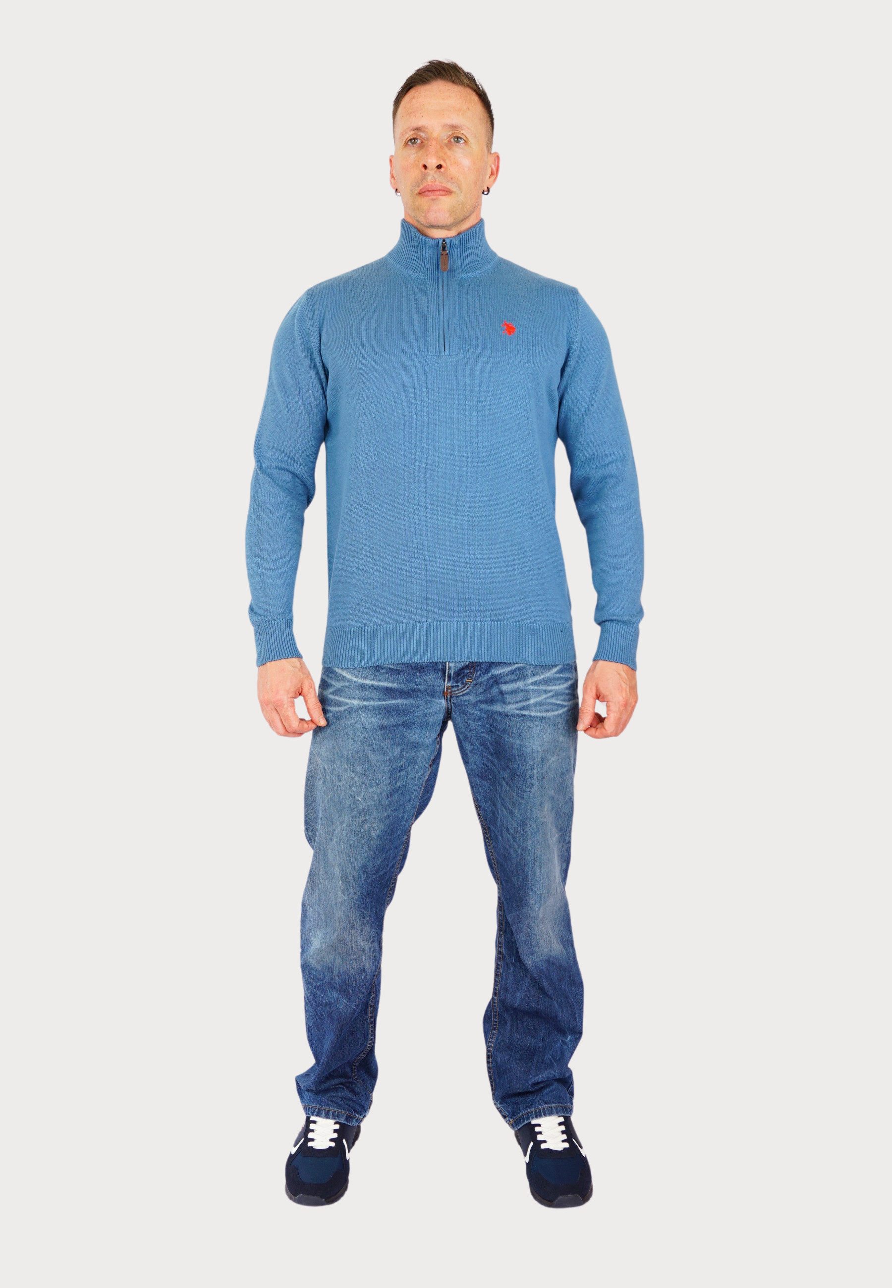 U.S. Polo Assn. Troyer Strickpullover Pullover Troyer (1-tlg)