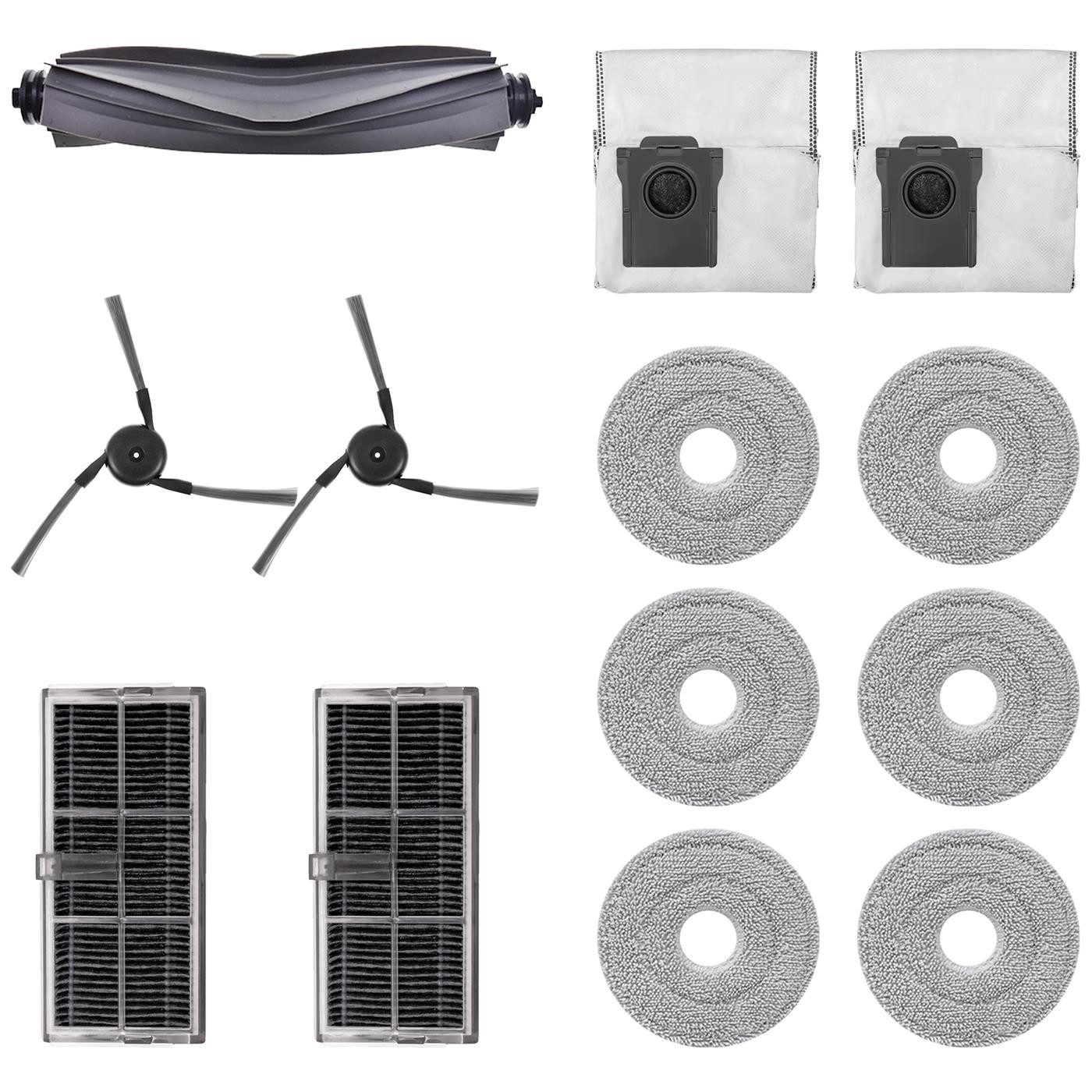 VERCO Reinigungsbürsten-Set Reinigungskit für Dreame, X40 Master, (13-tlg), Ersatz Teile Set Wartungskit Filter Seitenbürste Zubehör Bürste