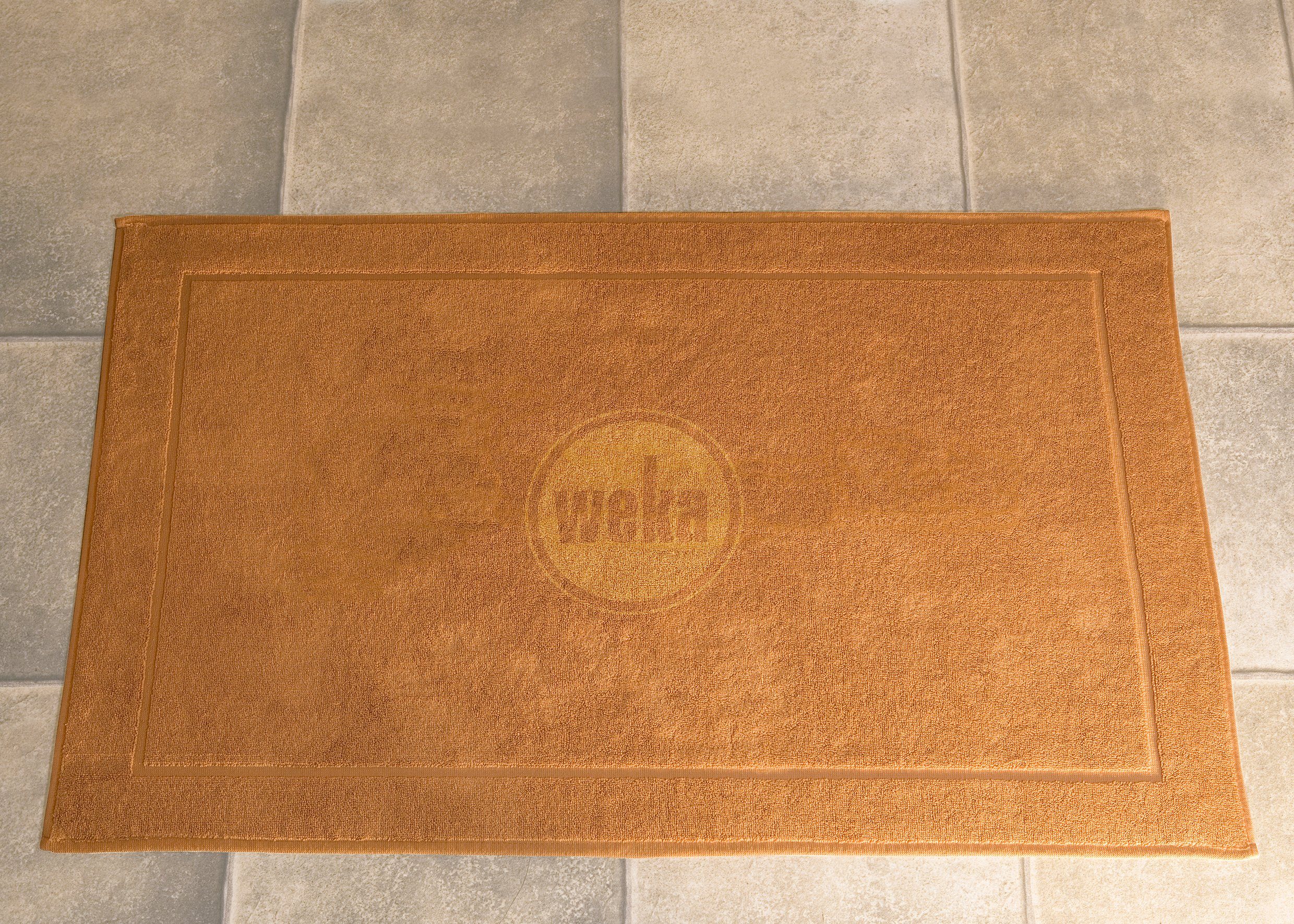 weka Badematte, Höhe 50 mm, Baumwolle, BxL: 60x90 cm