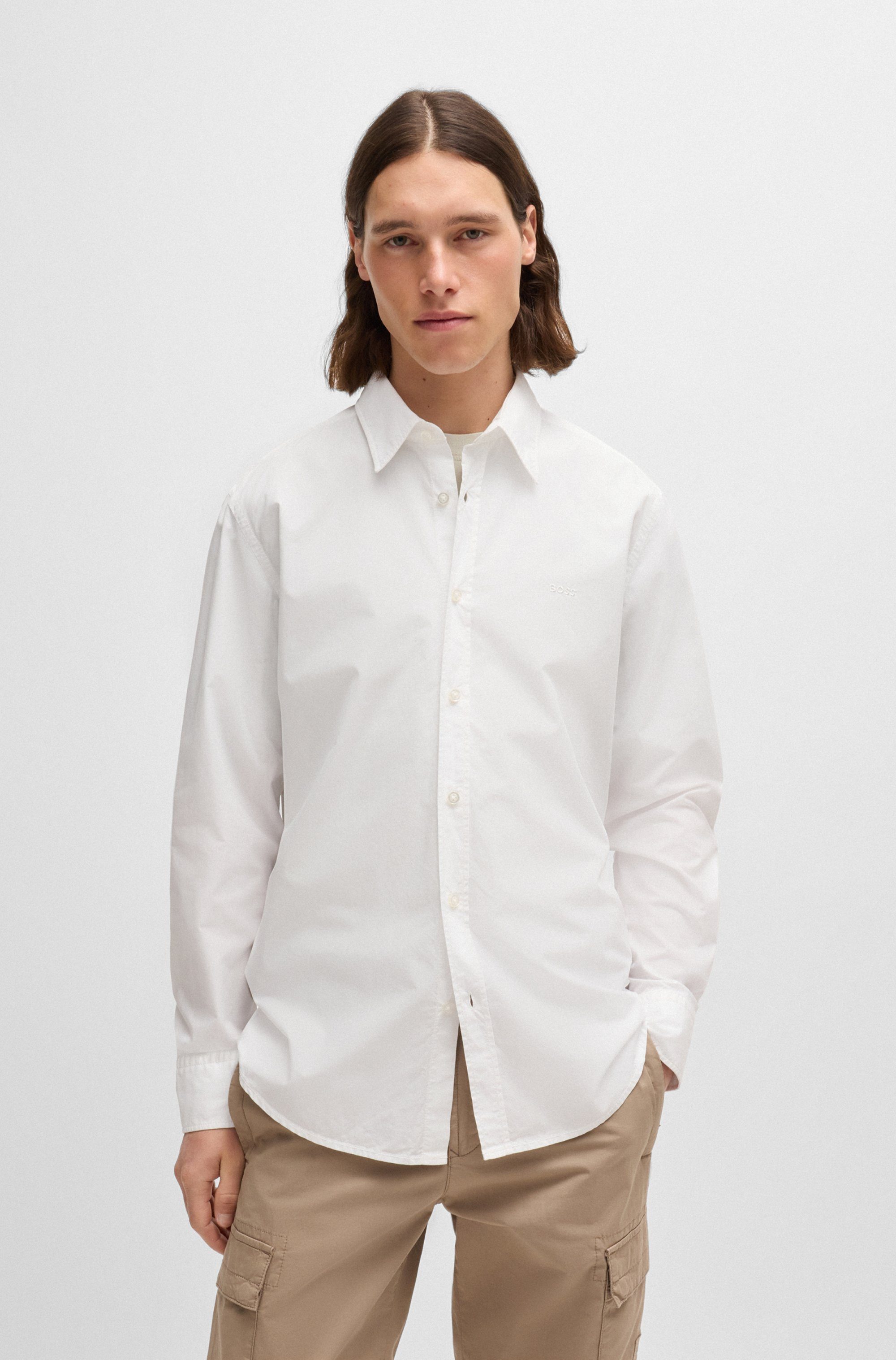 BOSS ORANGE Langarmhemd Relegant_6_M mit BOSS günstig online kaufen