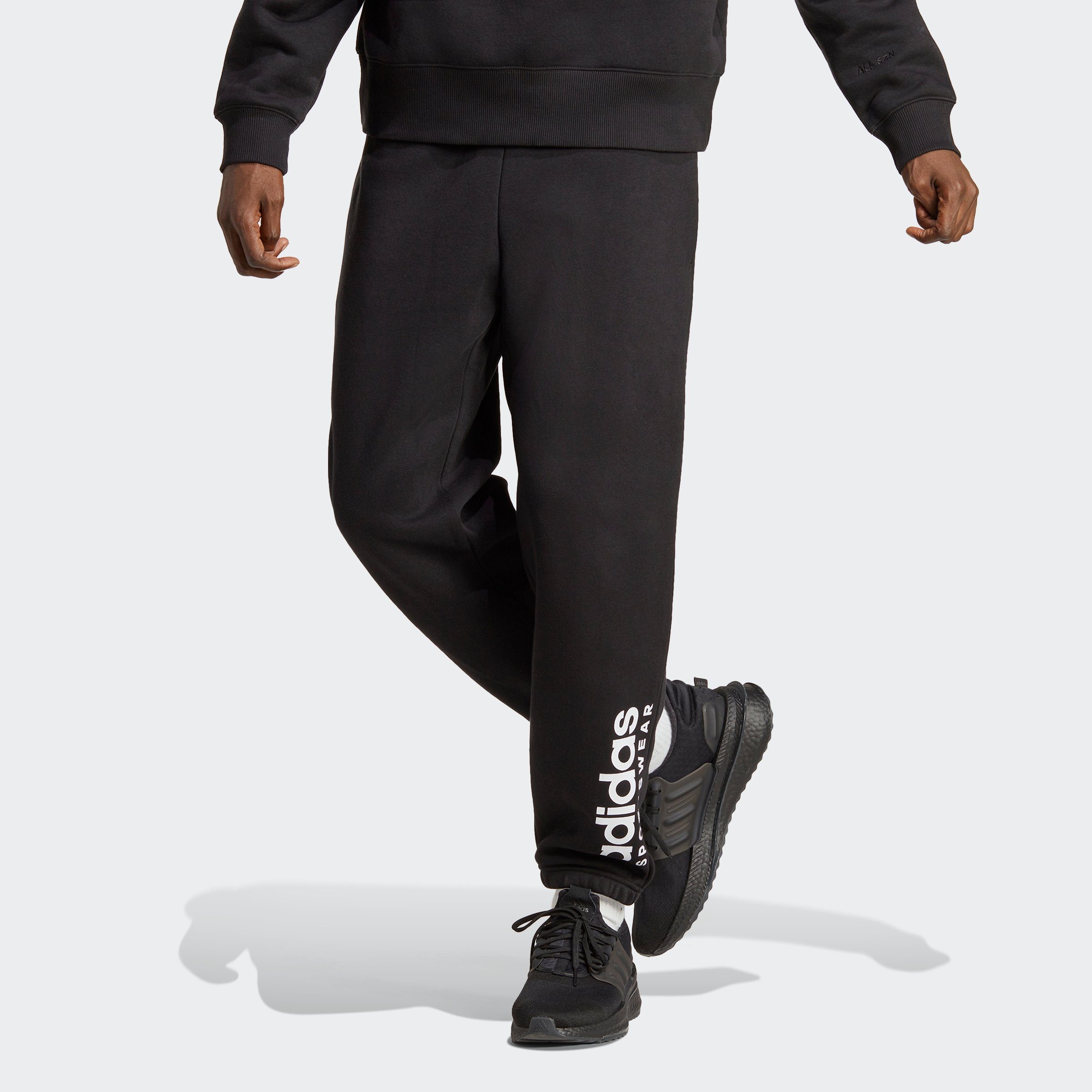 adidas Sportswear Sporthose ALL SZN FLEECE GRAPHIC HOSE (1-tlg) Black