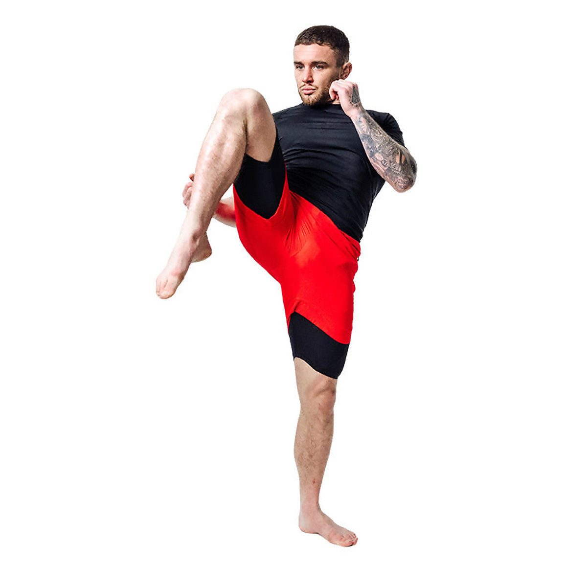 RDX Trainingsshorts T16 2-in-1-Kompressions-MMA-Shorts