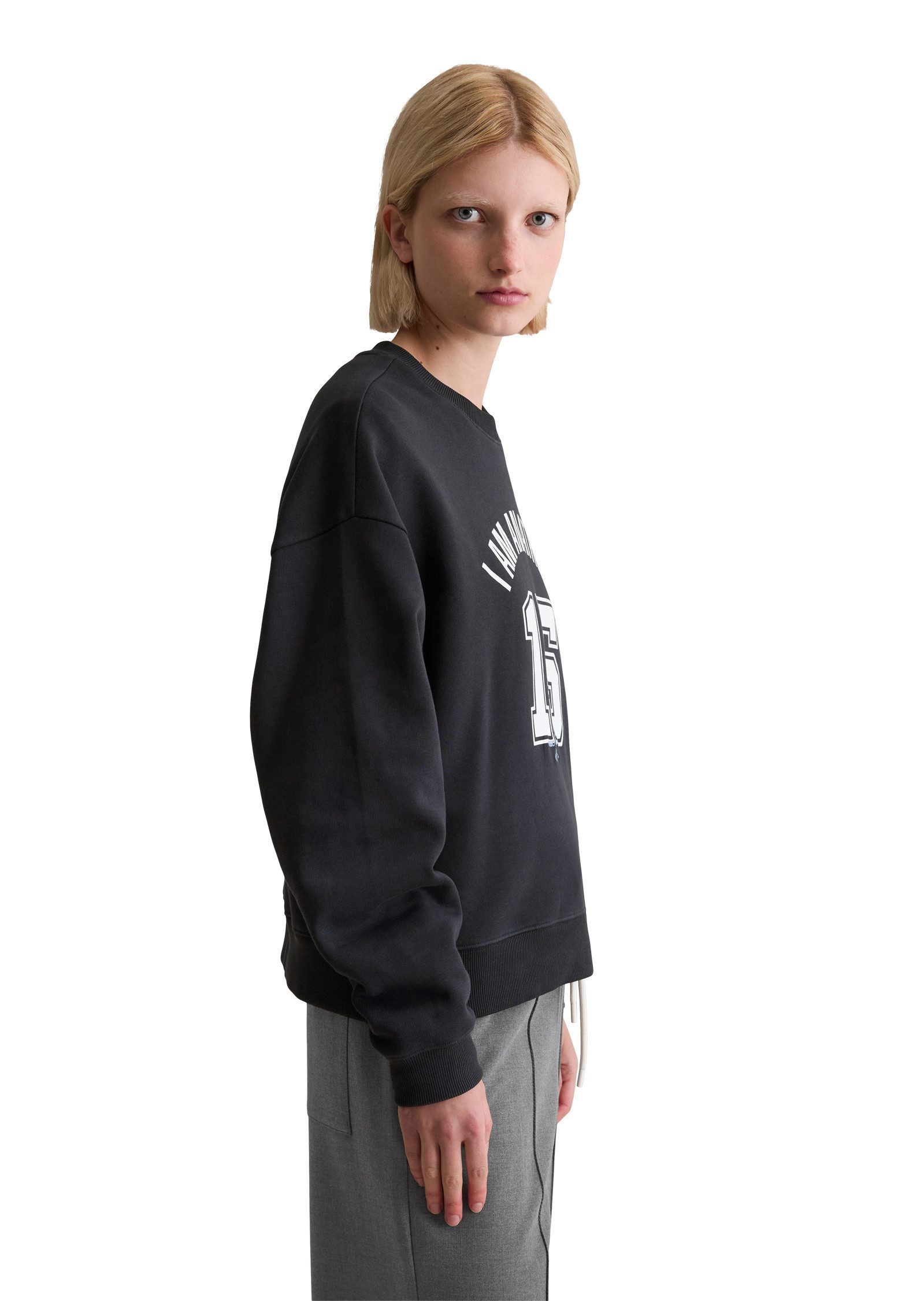 Marc O'Polo DENIM Sweatshirt mit kuschelig gerauter Innenseite