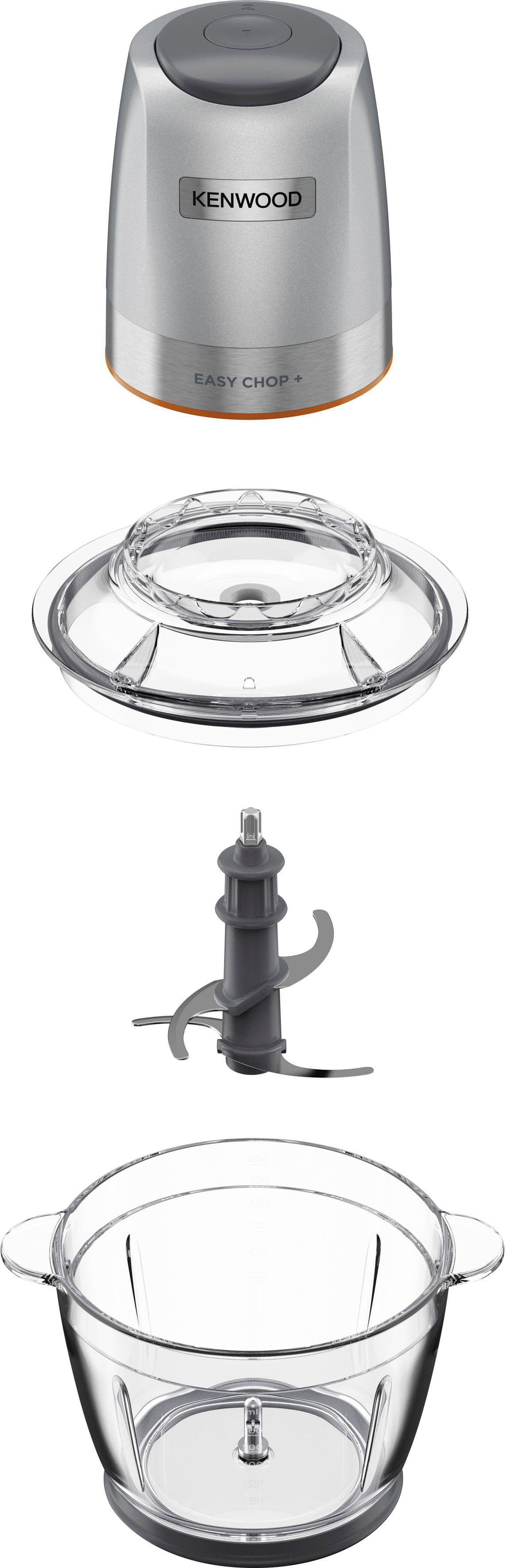 KENWOOD Zerkleinerer Easy Chop + CHP62.400SI, 500 W – Bild 3 von 5