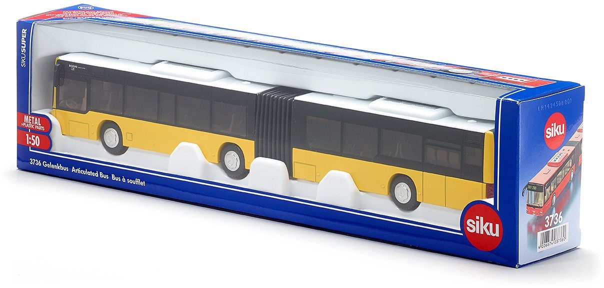 Spielzeug-Bus (3736) SIKU Super, Siku Gelenkbus