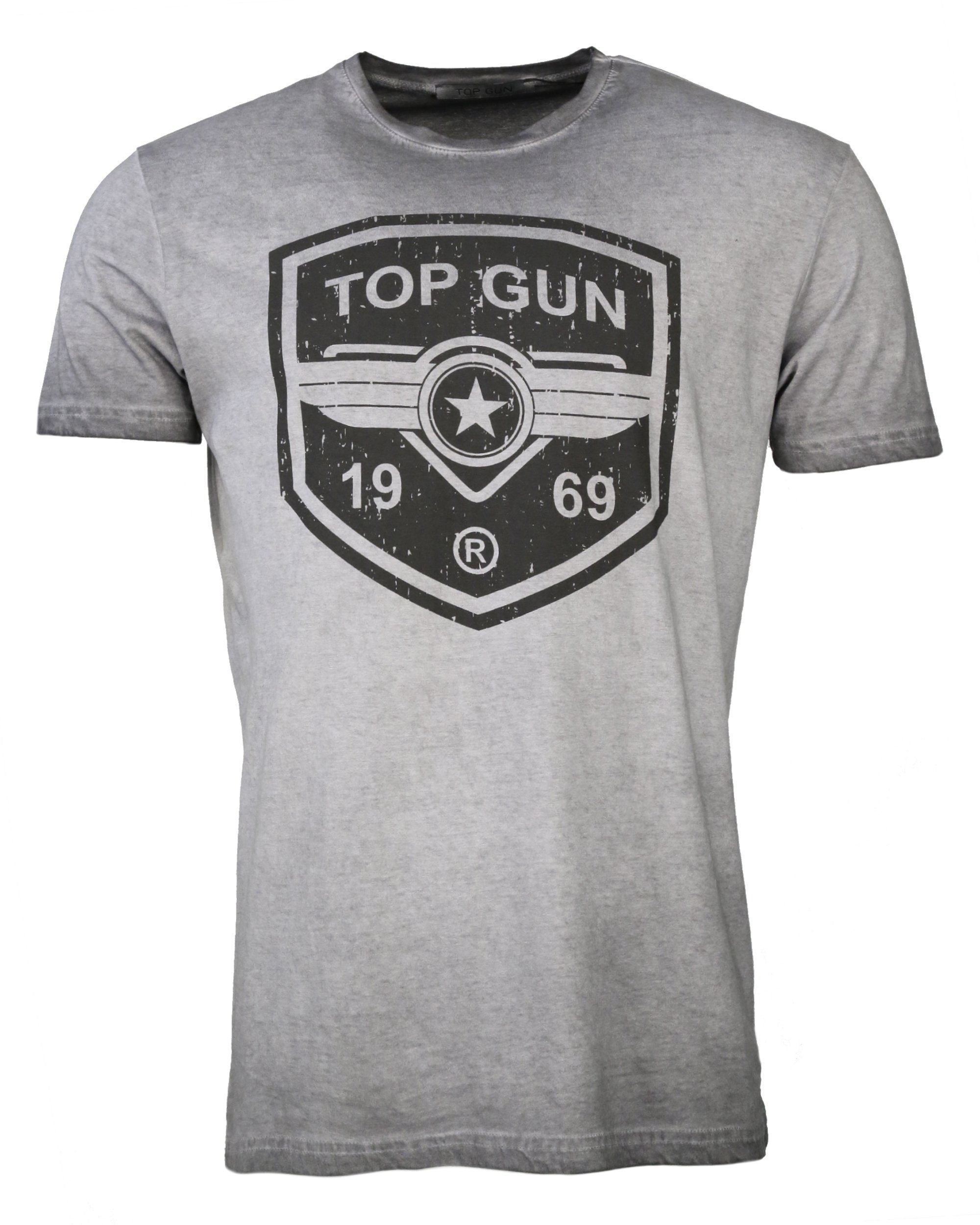 TOP GUN T-Shirt Powerful TG20191043 grey