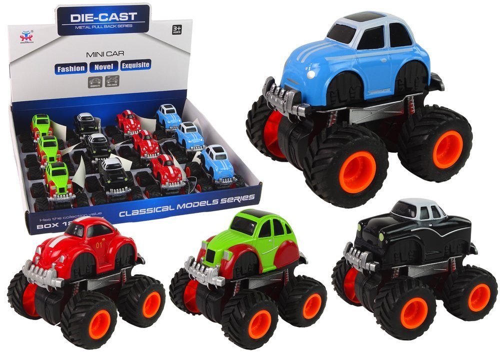Spielzeug-Auto Metallauto Auto Automodell Metall Fahrzeug Spielzeug Feuerwehr Bus Set