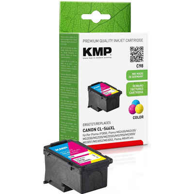 KMP 1 Tinte C98 ERSETZT CL-546XL - color Tintenpatrone (1-tlg)