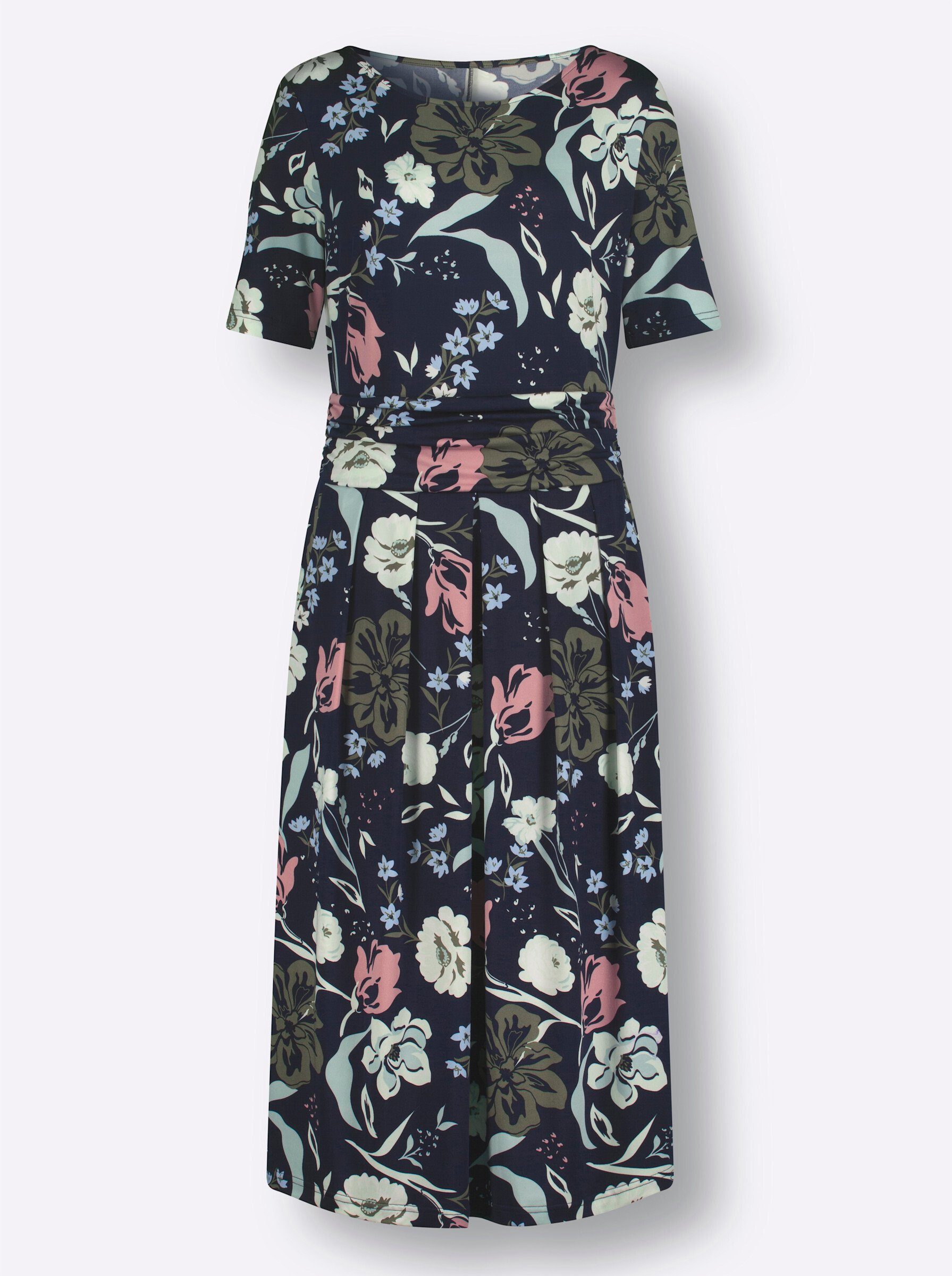 Sieh an! Etuikleid Jersey-Kleid Kurzarm