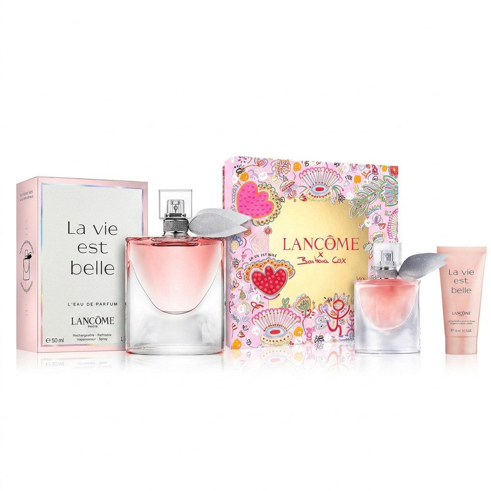 LANCOME Eau de Parfum Lancome La vie est belle Duft und Pflege Set, Duft- und Pflegeset mit La vie est belle Signatur