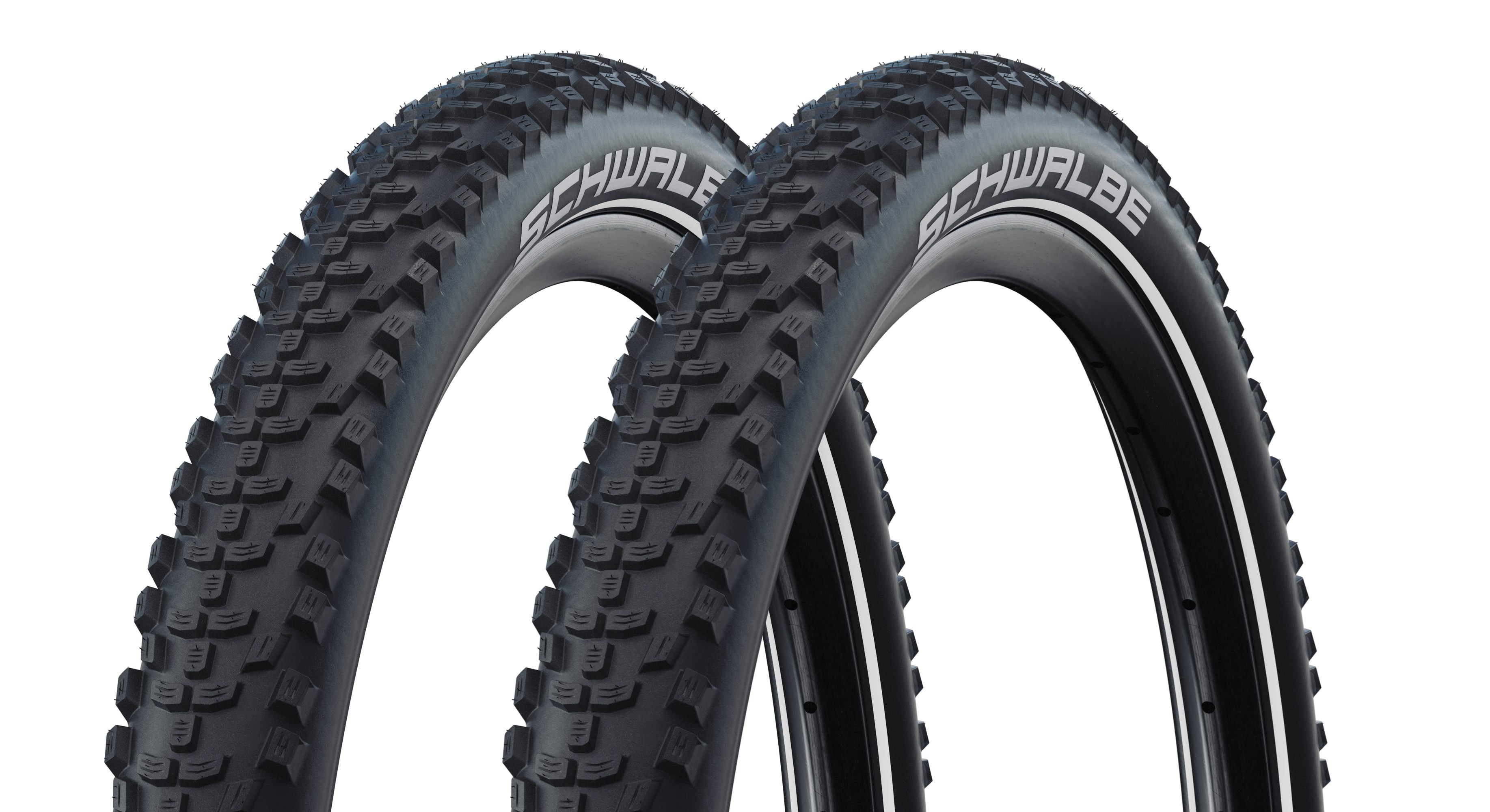 Schwalbe Fahrradreifen 2x Schwalbe Smart Sam 27.5 x 2.10 - 54-584 Addix Reifen