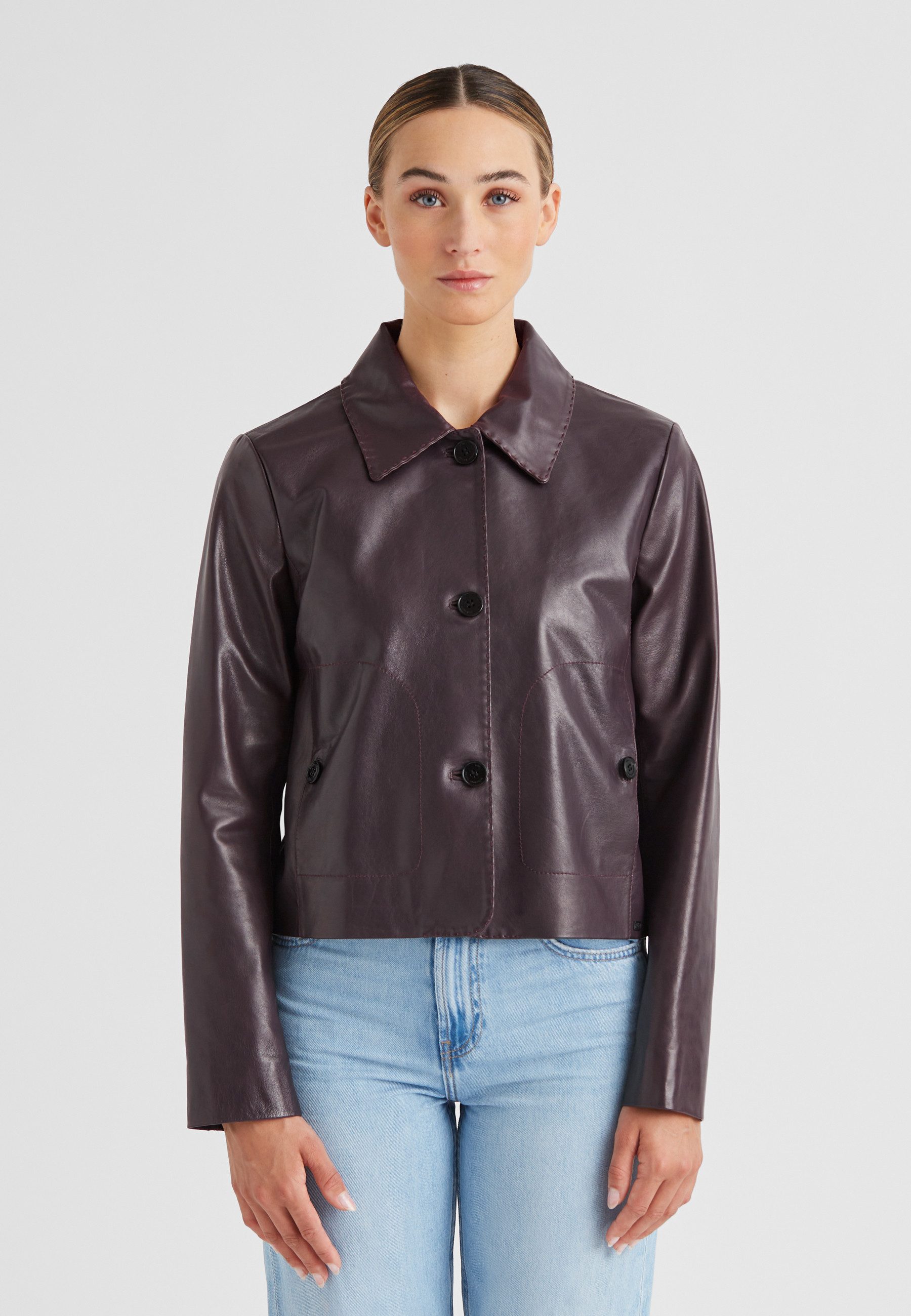 Milestone Lederjacke MSDalila Damen Bikerjacke Jacke günstig online kaufen
