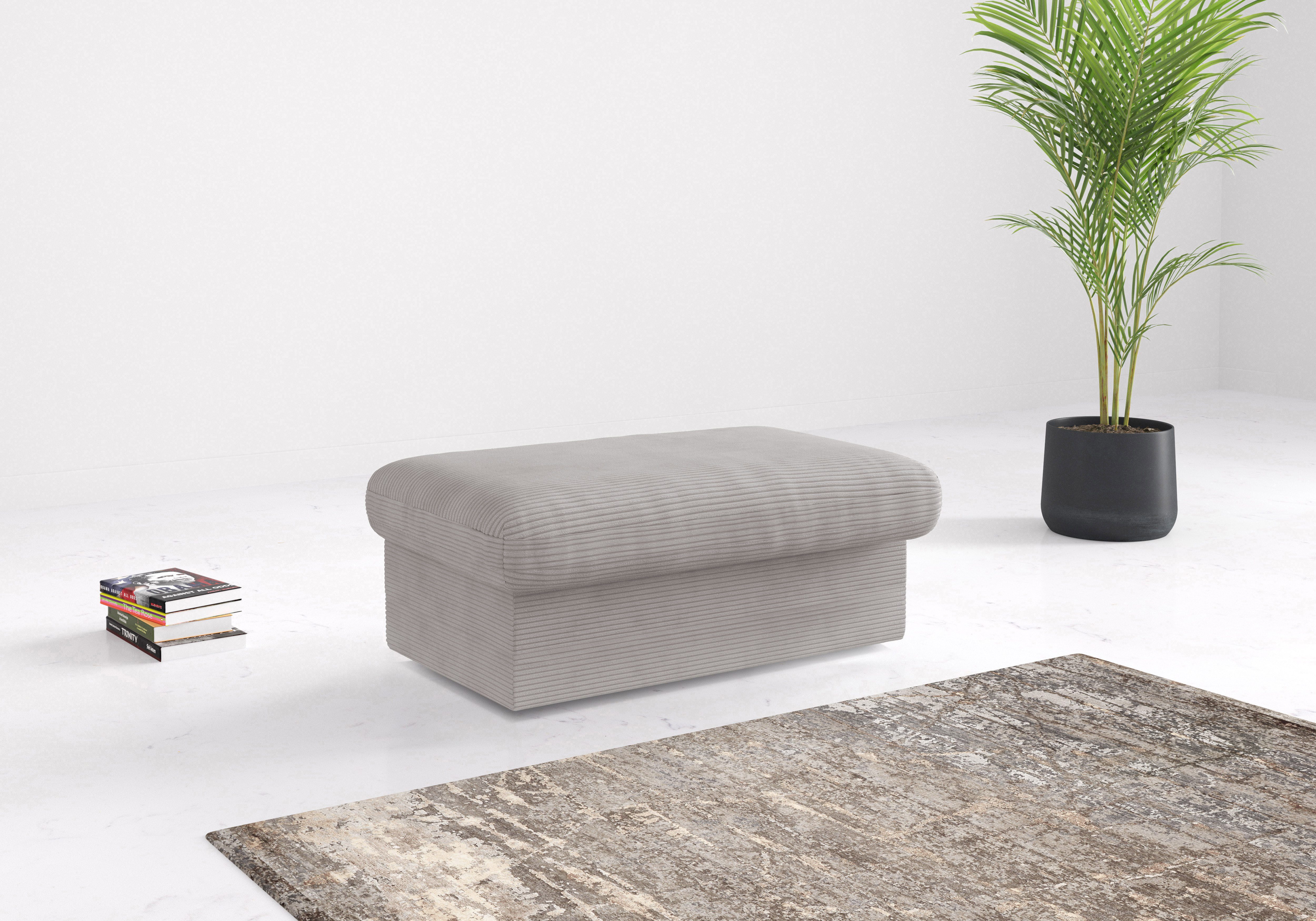 sit&more Polsterhocker Moreno, B: 90 cm, günstig online kaufen