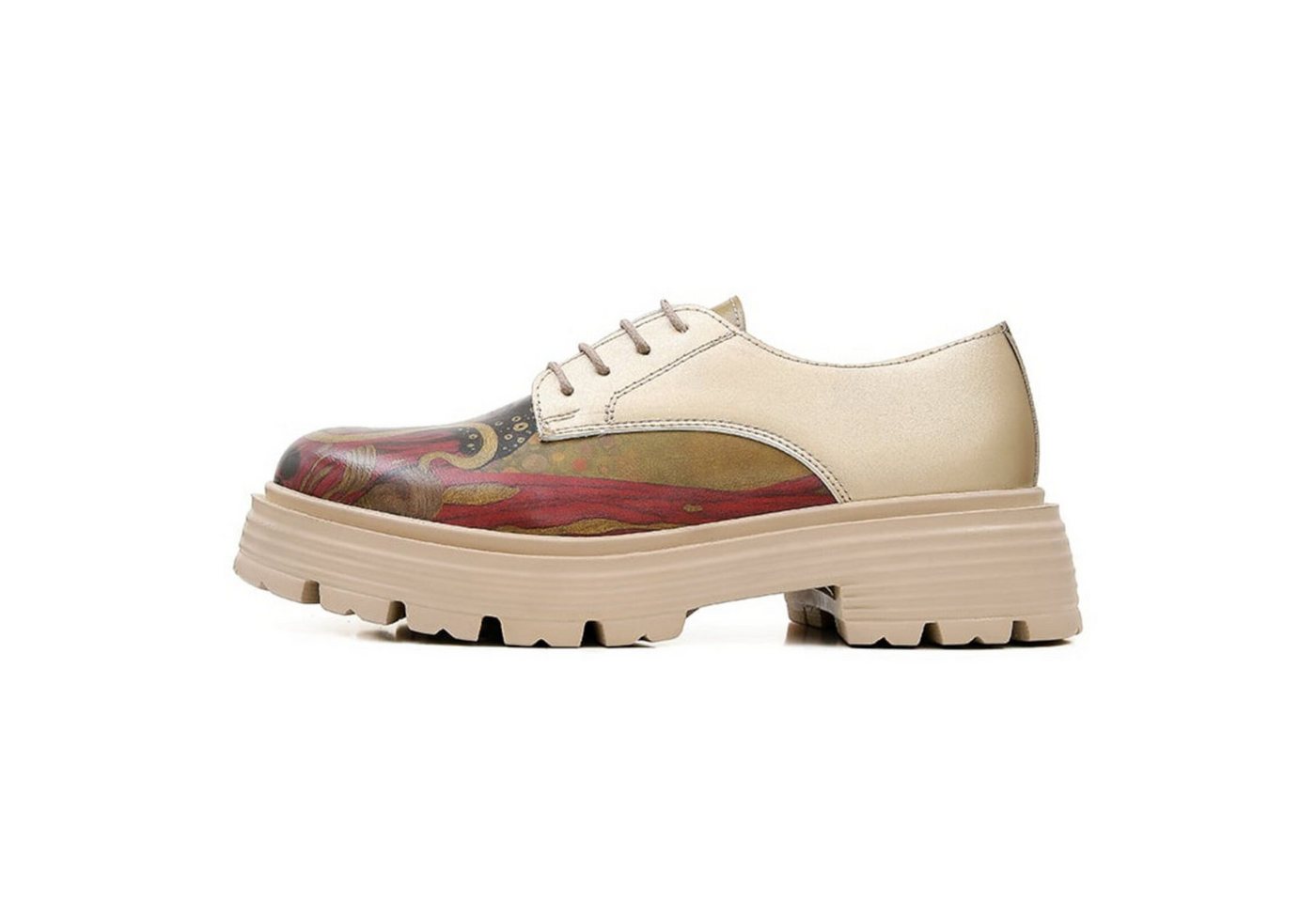 DOGO Brooklyn Shine Damen Halbschuhe Ballerina Handgefertigt