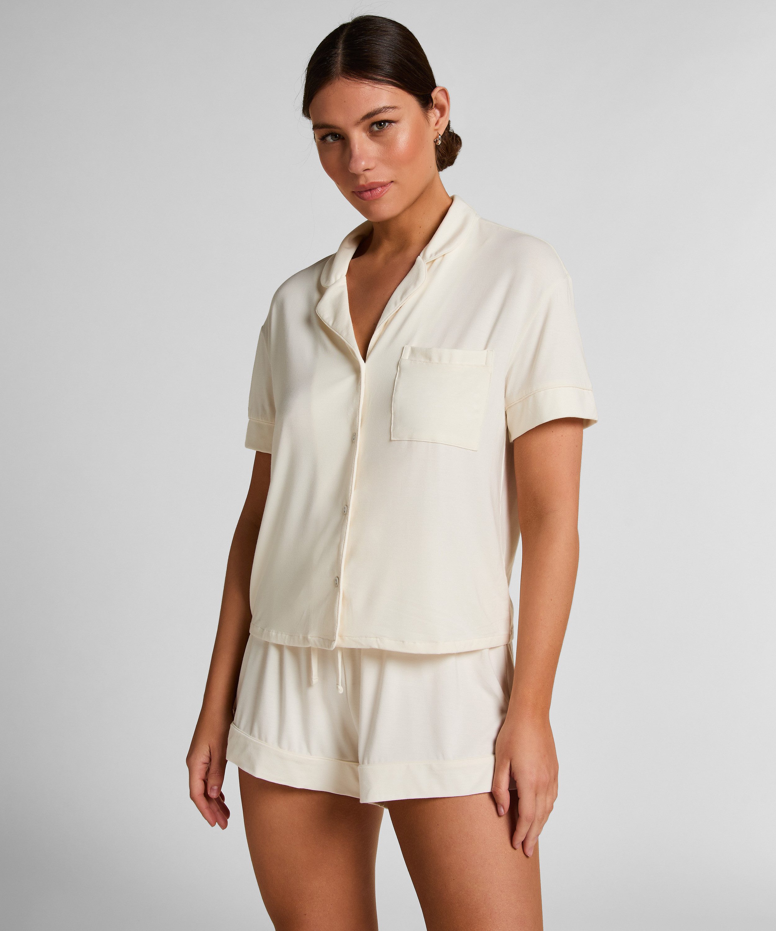 Hunkemöller Pyjama Jersey-Shorts Essential