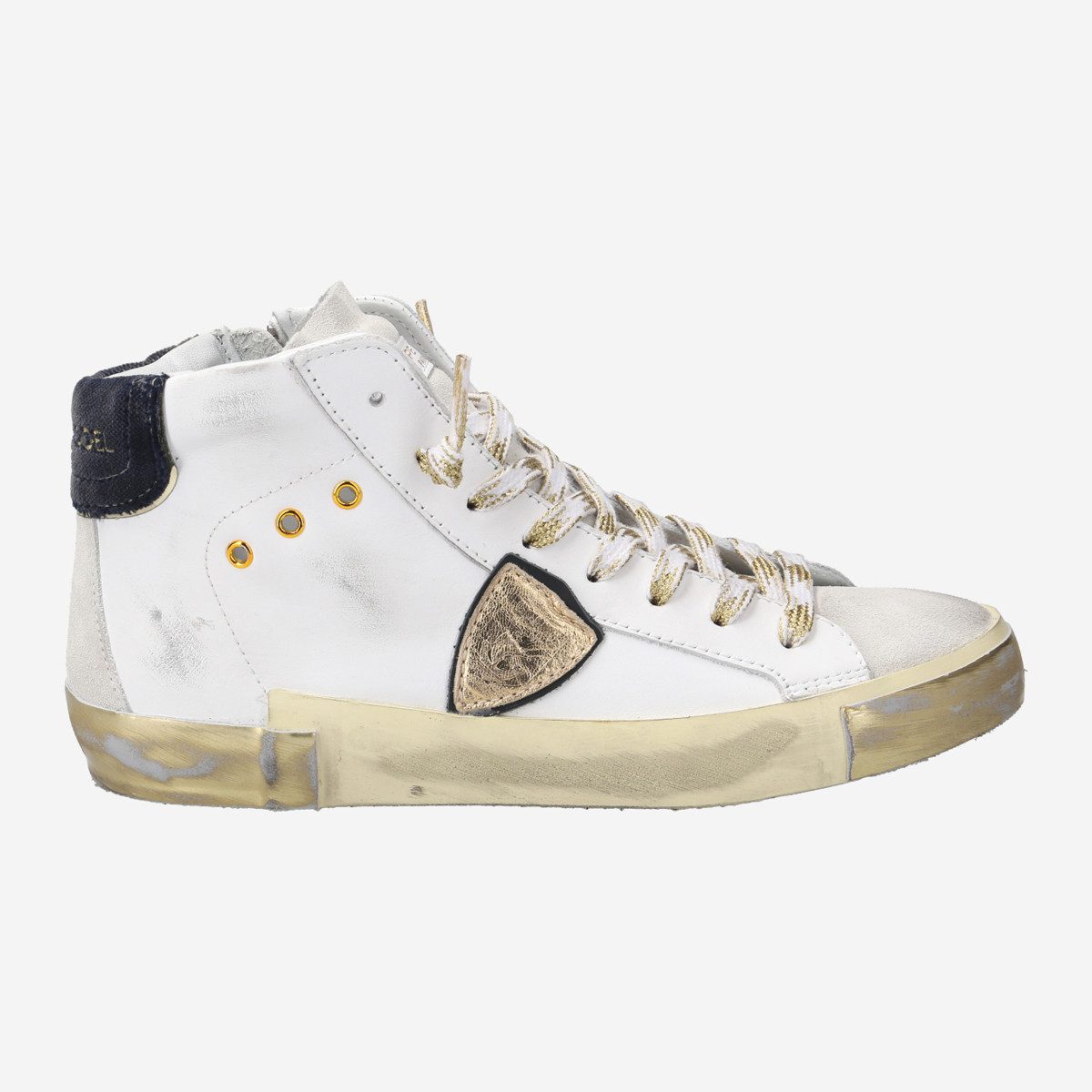 Philippe Model PRSX HIGH, Sneaker in Weiß für Damen Sneaker
