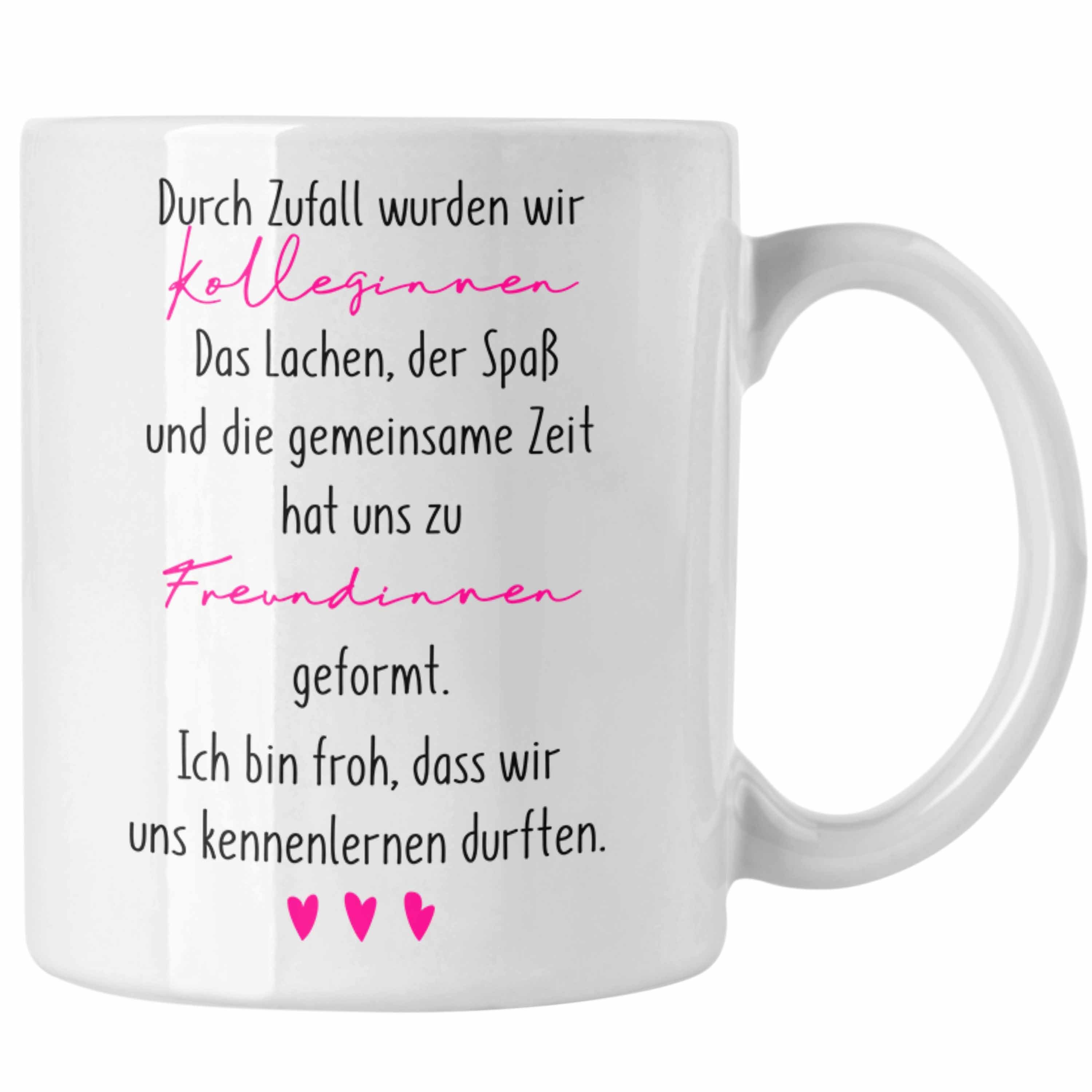 Tasse - Arbeitskollegin Kollegin Trendation Tasse Beste Geschenkide Geschenk Weiss Trendation