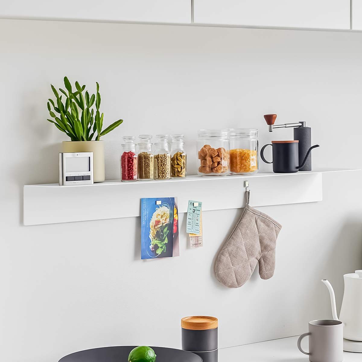 Yamazaki Deko-Wandregal "Tower" Wandablage Wandkonsole Dekoregal 90x9x15cm günstig online kaufen