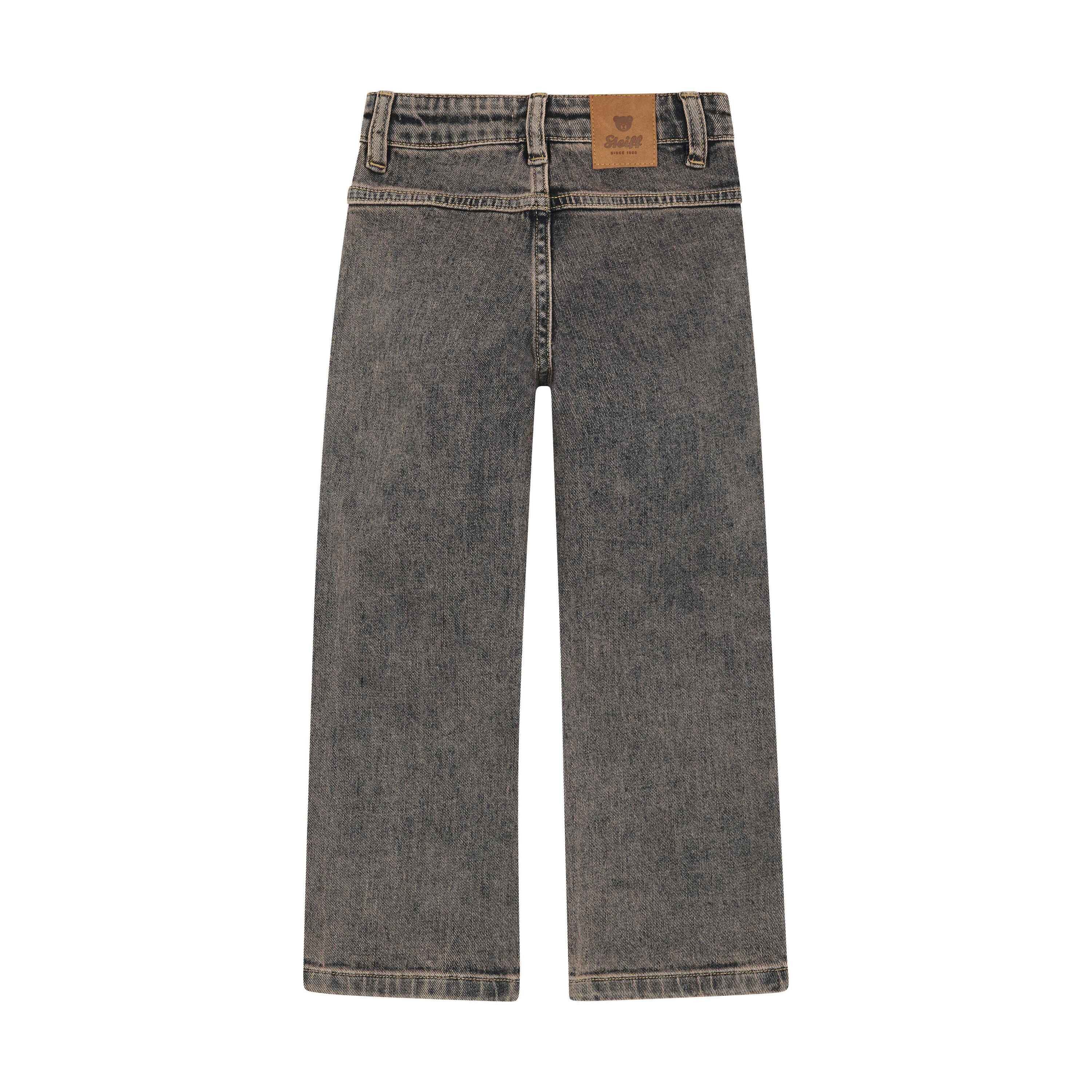 Steiff Regular-fit-Jeans Jeanshose Western Core, verstellbarer Bund