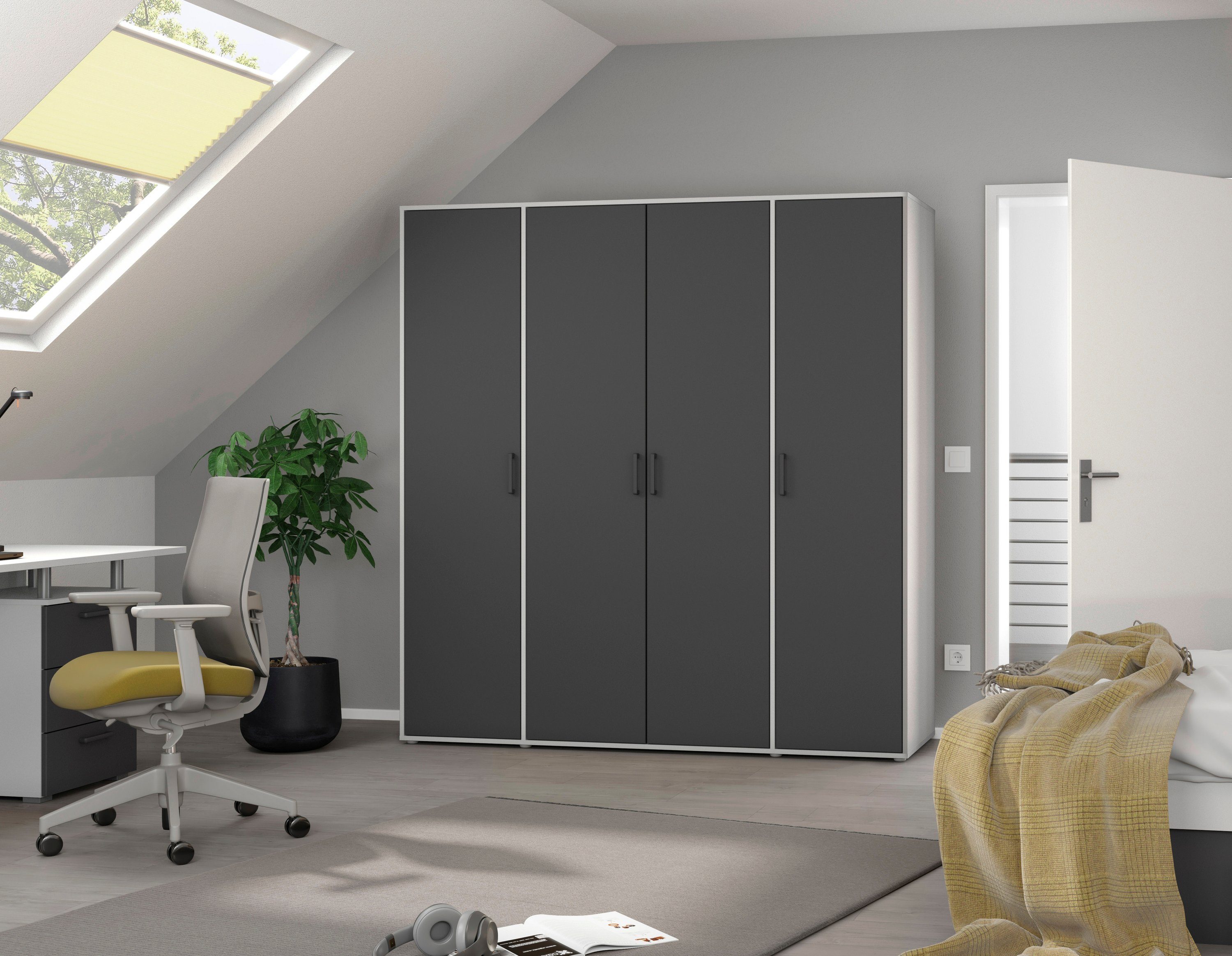 rauch Kleiderschrank "VOYAGER Garderobe Wäscheschrank TOPSELLER Schlafzimme günstig online kaufen