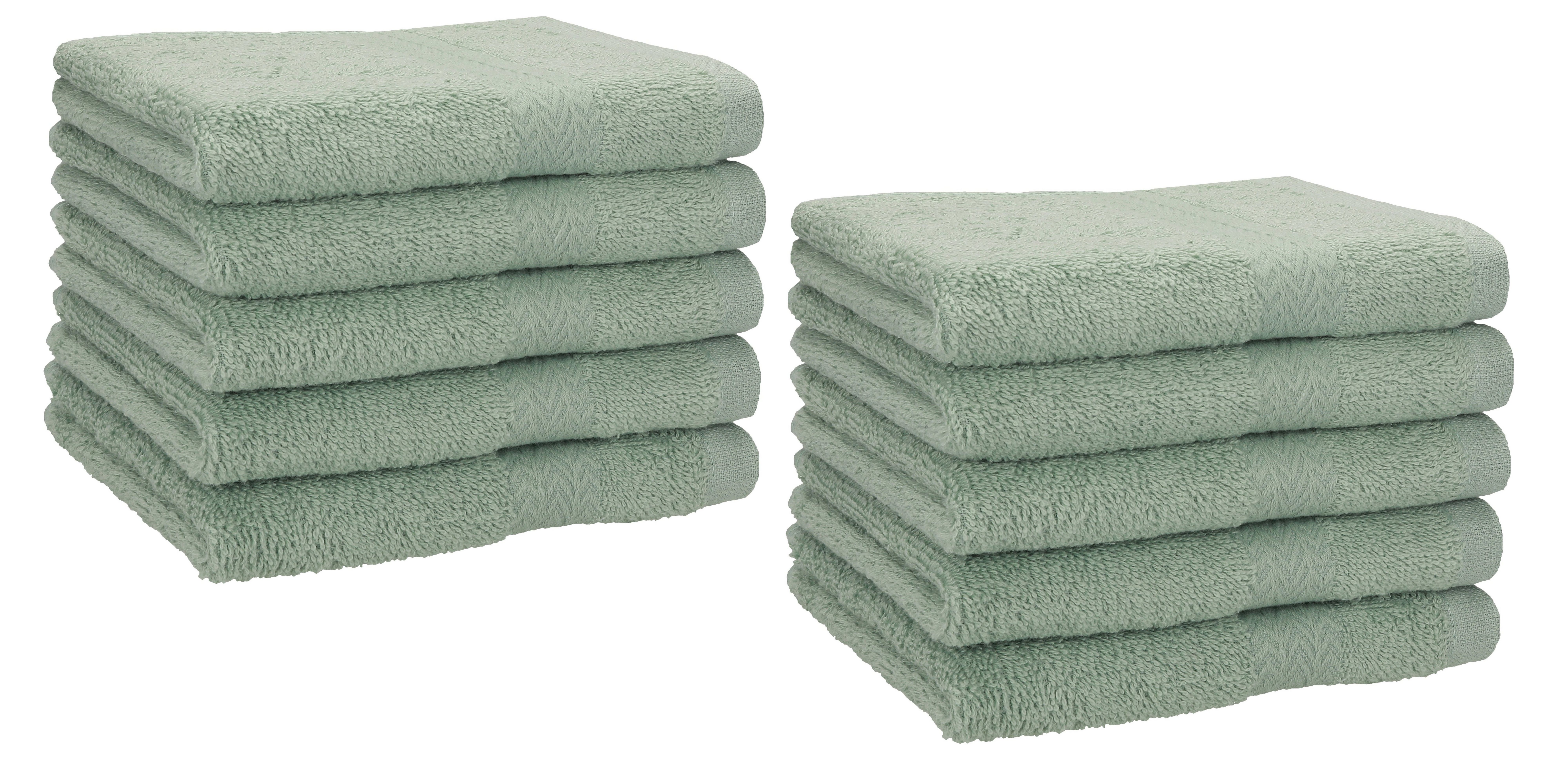 Betz Gästehandtücher 10 tlg. Gästehandtücher-Set PREMIUM 100 % Baumwolle 30 günstig online kaufen